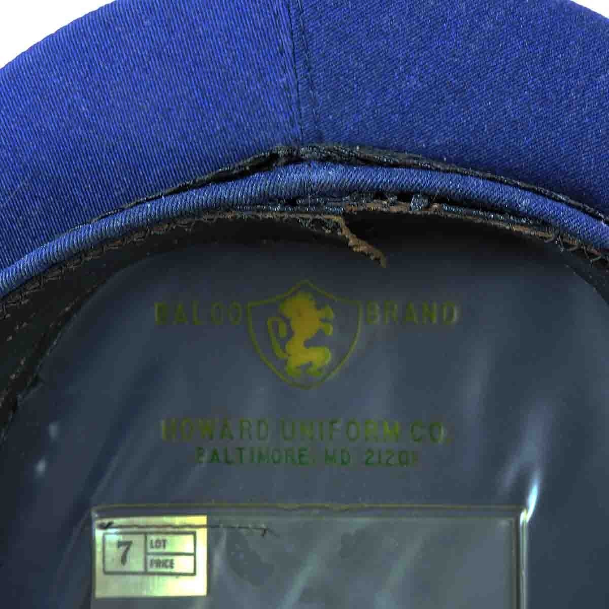 Continental Trailways Bus Driver Hat / Cap Go Big Red Size 7 Nice Vintage Balco