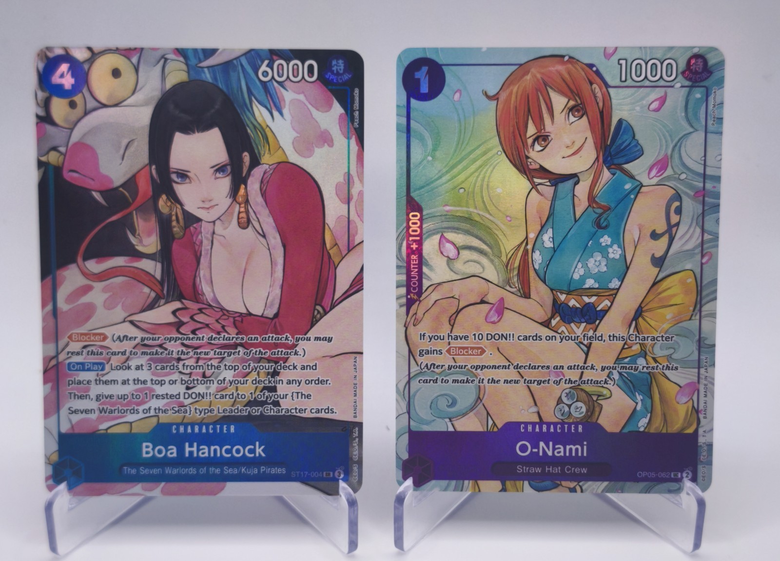 One Piece Illustration Box Vol 1 Boa Hancock & Nami Peach Momoko