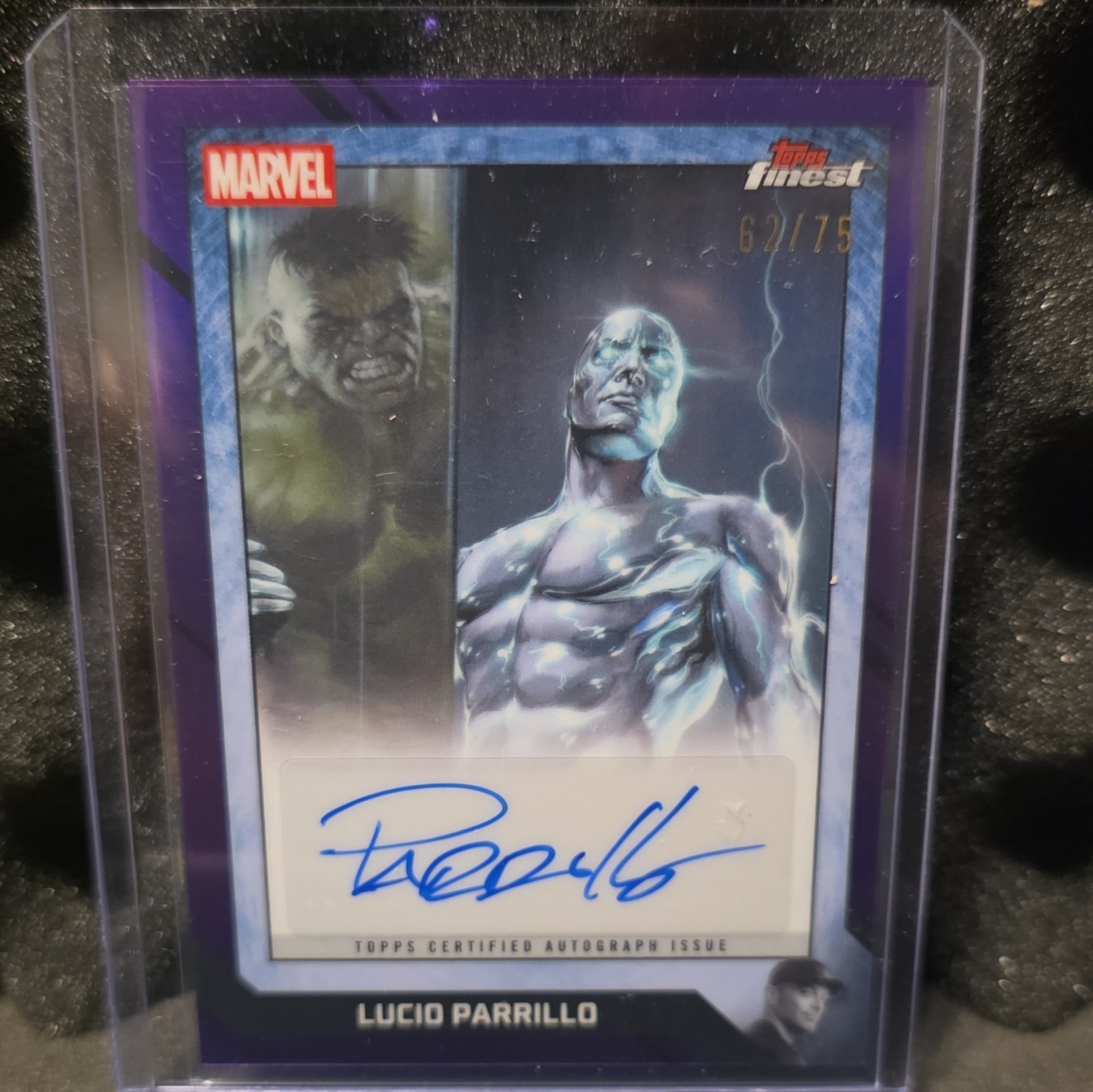 Topps 2026 Finest Fantastic Four 65th Defenders #1 Var Parrillo Auto 62/75