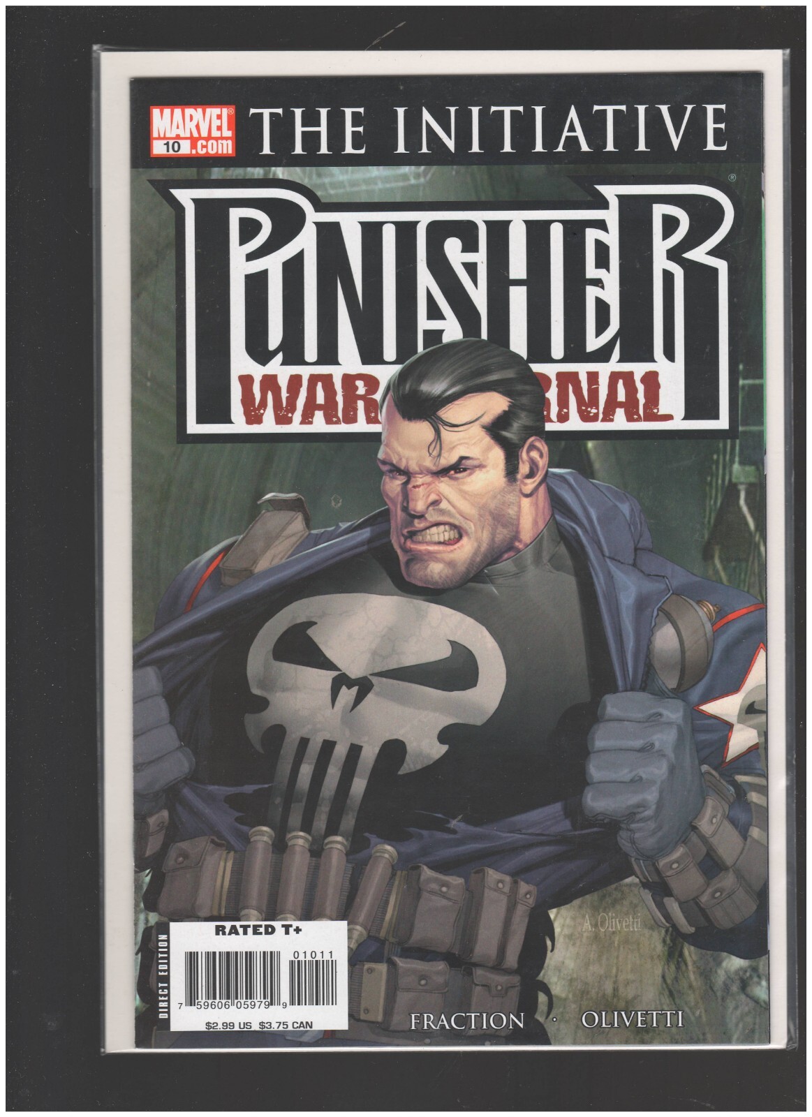 The Punisher: War Journal #10 Vol. 2 Marvel Comics 2007 Fraction Olivetti MCU