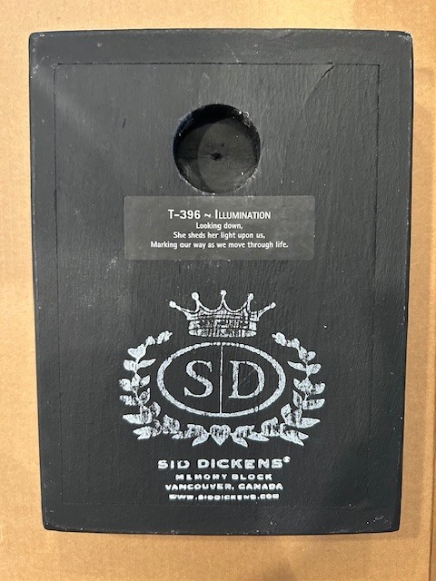 Sid Dickens Memory Blocks T-396 Retired 2016 Only hanging on wall
