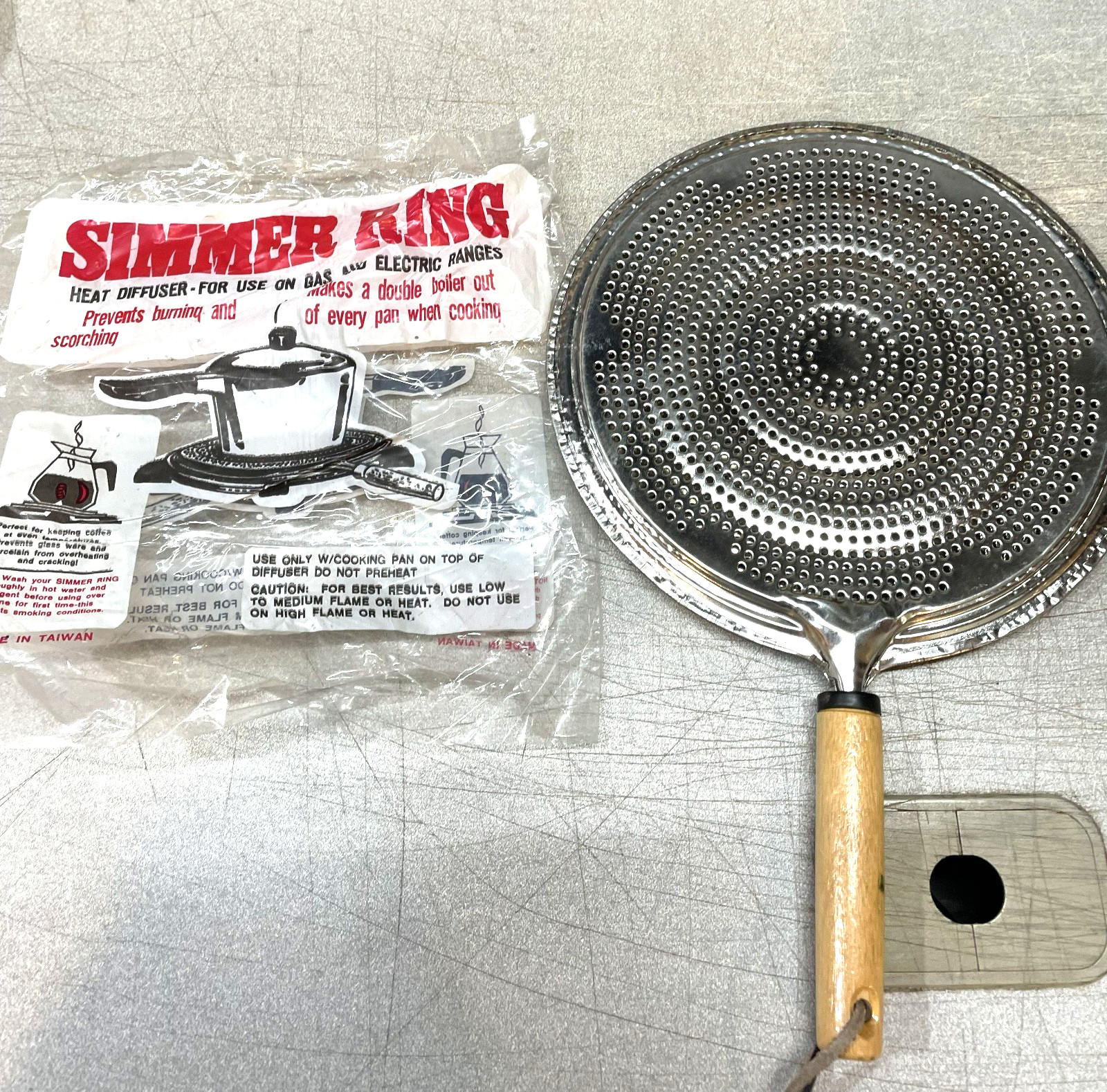 NEW ORIGINAL Simmer Ring 8″ Stove Top Heat Diffuser Gas Electric Ranges