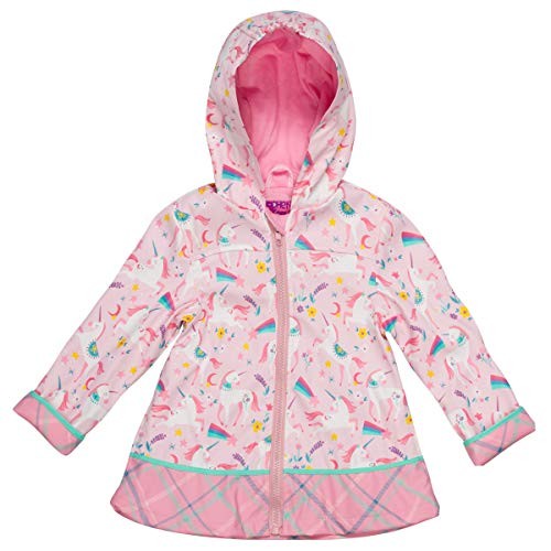 Stephen Josheph Gifts unisex child Stephen Joseph Raincoat, Pink Unicorn, 4T US