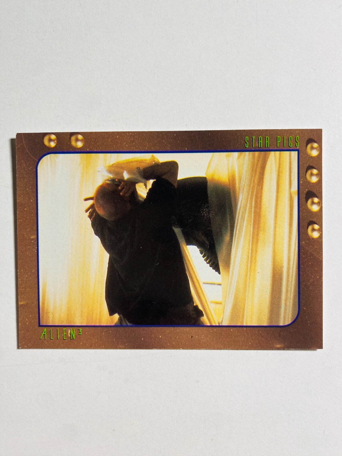1992 STAR PICS; ALIEN 3 #17 DATALOG; 0:1000HRS, DAY 2 NM-MT CARD