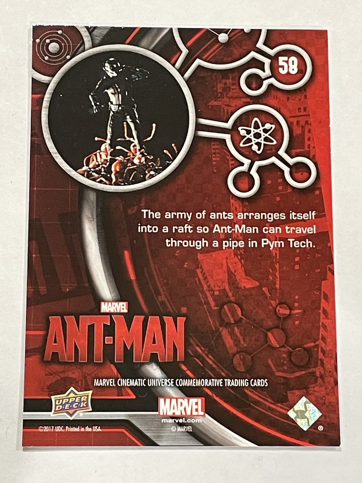 2017 Upper Deck Marvel Cinematic Universe #58 – Ant-Man