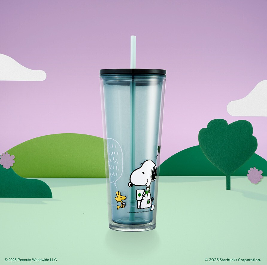 2025 Starbucks x Peanuts Ltd Edition Mug – Joe Kind Snoopy Love 24oz Cold Cup