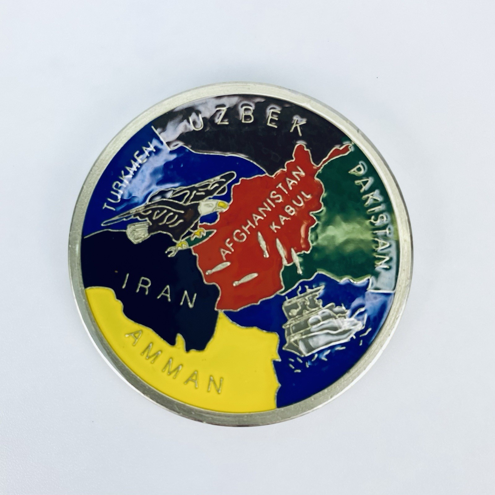 Operation Enduring Freedom United We Stand Challenge Coin Afghanistan Kabul
