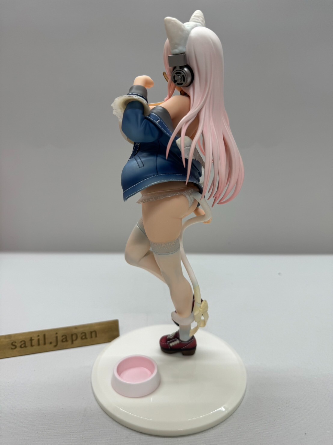 [USED] Union Creative Super Sonico White Cat Ver. Figure Japan