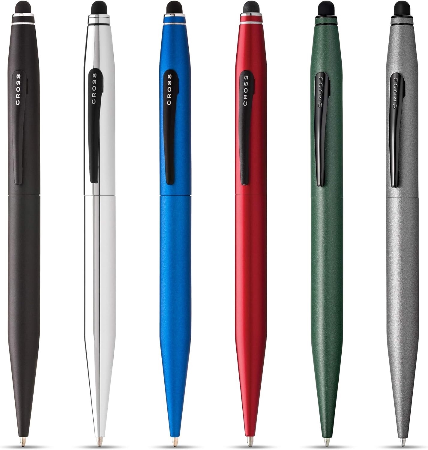 Cross Tech2 Ballpoint Pen, Satin Chrome Stylus, New – NO BOX Great Price!