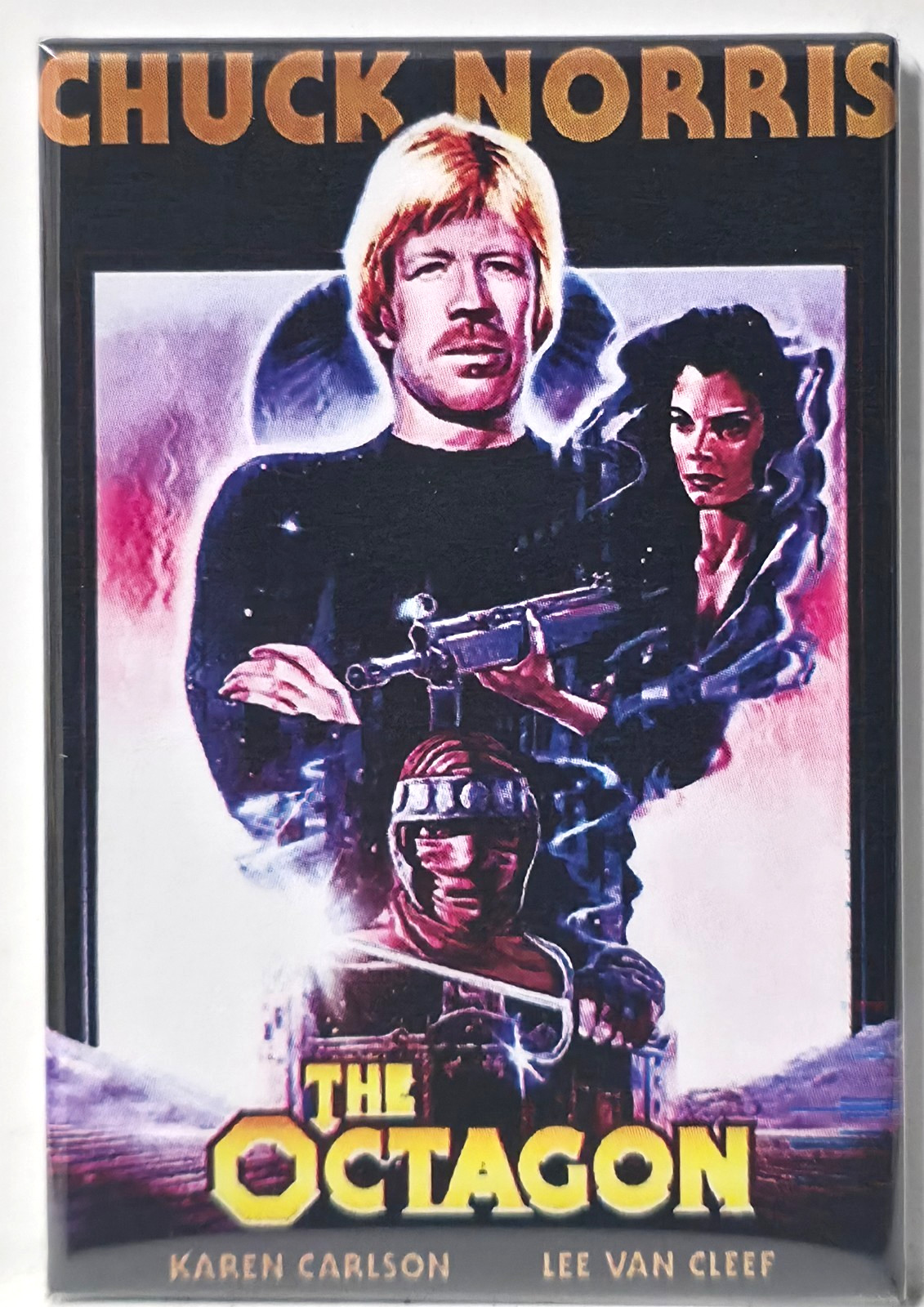 Octagon MAGNET 2″x3″ Fridge Locker Poster Movie Vintage Retro 80s FREE SHIP New