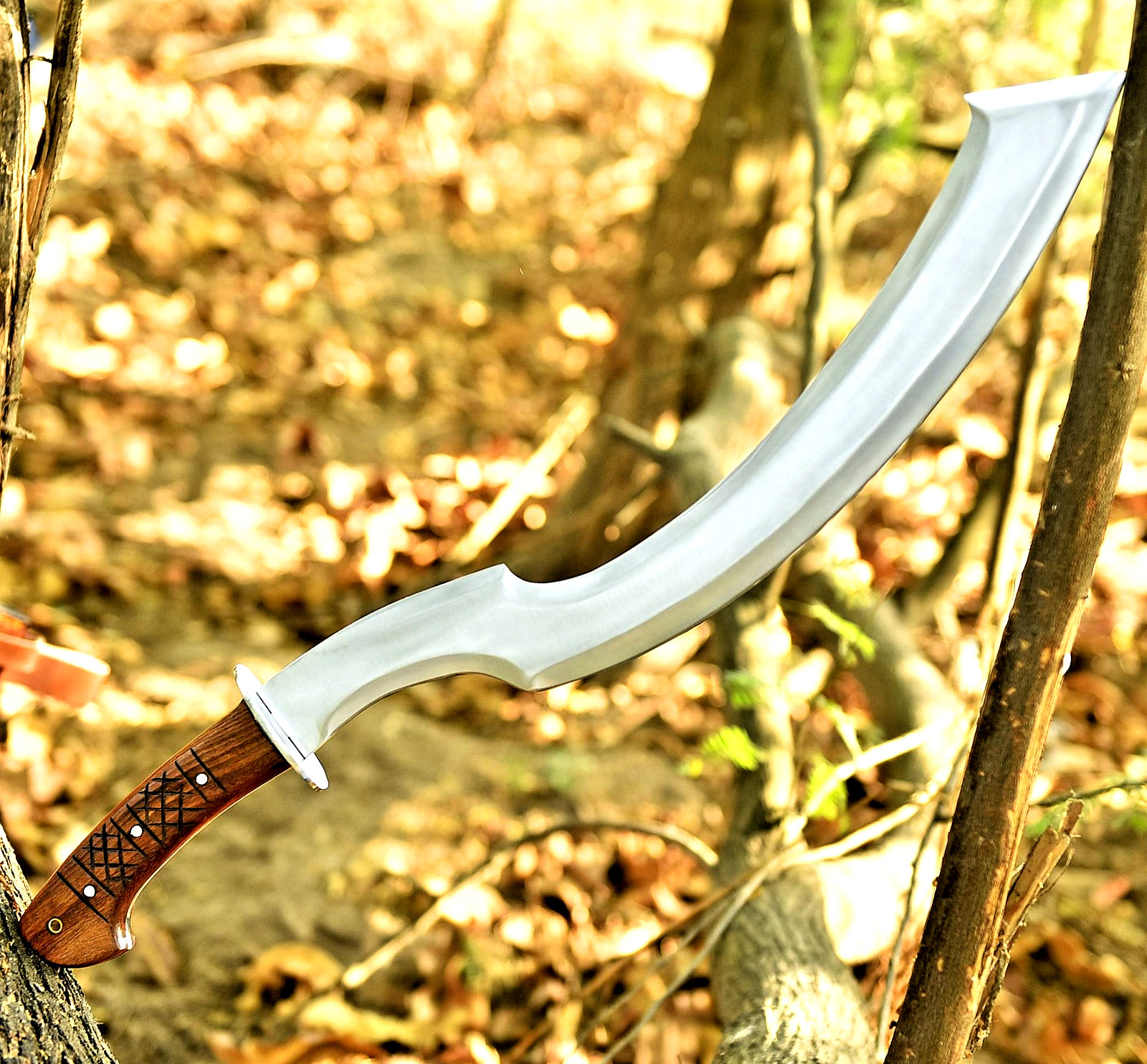 Custom HanMade Egyptian khopesh Sword Forge High Carbon Steel Blade UU 22