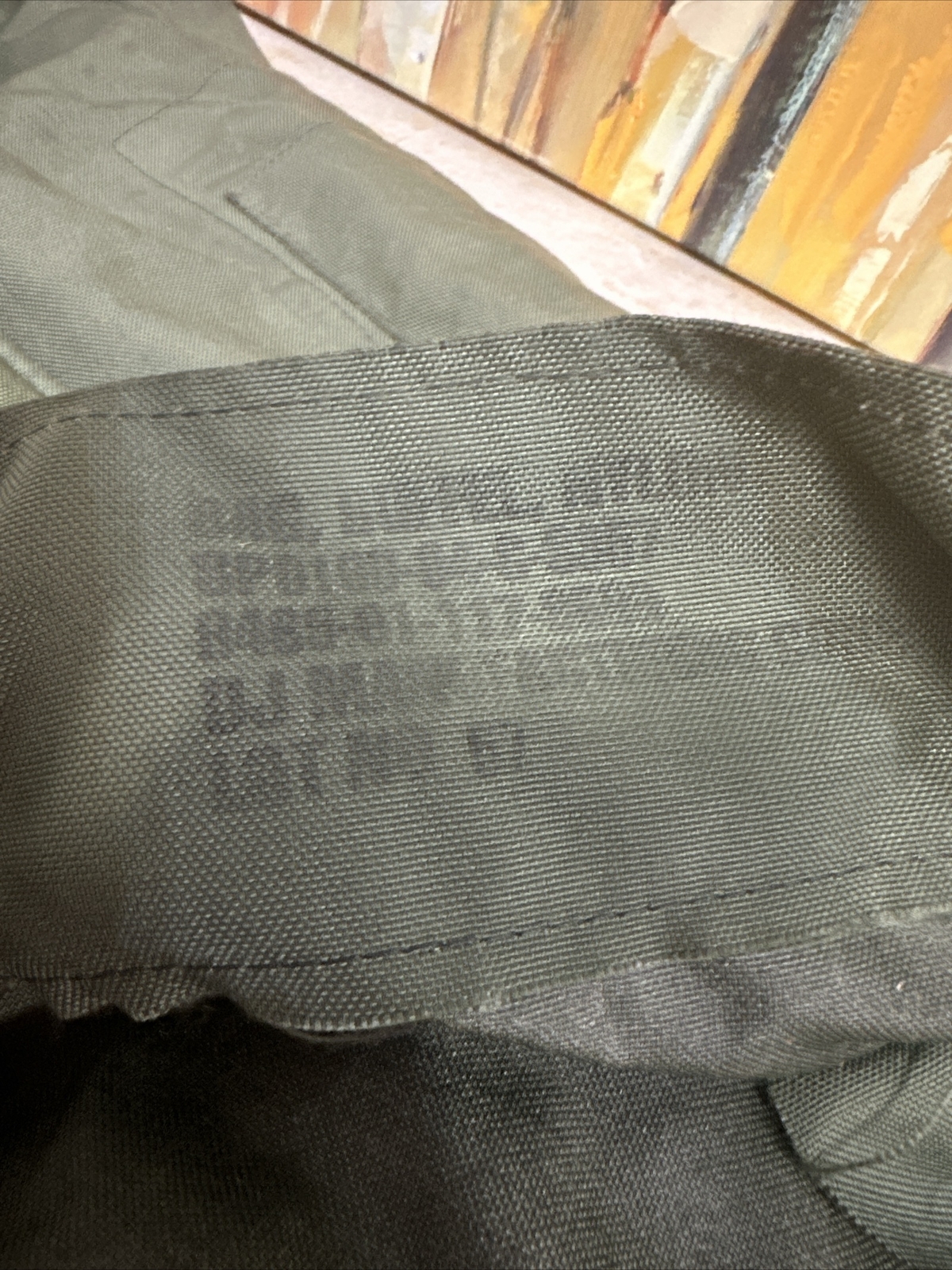 Military Duffle Bag USGI OD Green Nylon Sea Bag Army Duffel SP0100-04-G-3357
