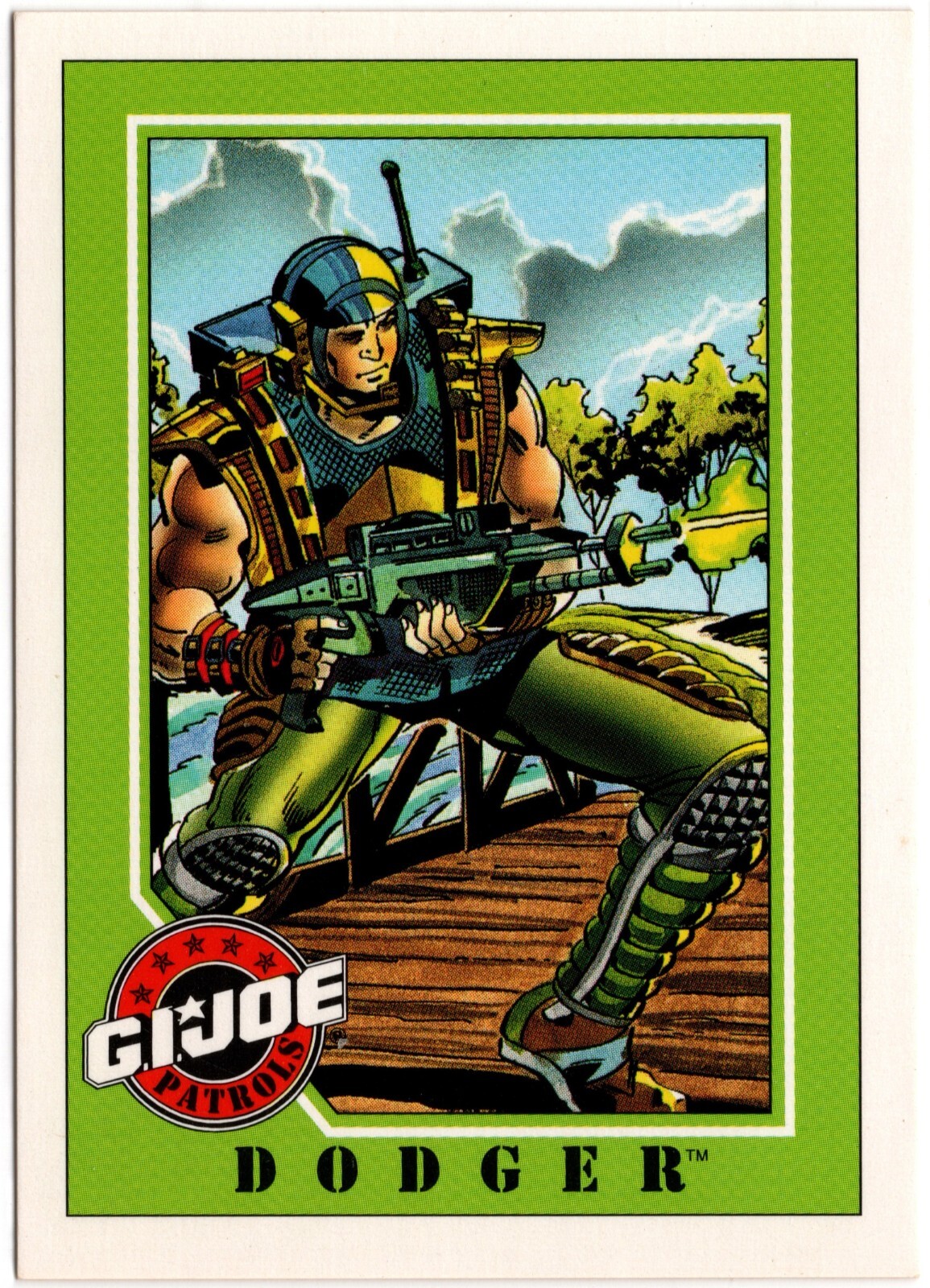 Impel G.I. Joe Series 1 Trading Card #142 • Dodger • Hasbro 1991 ARAH