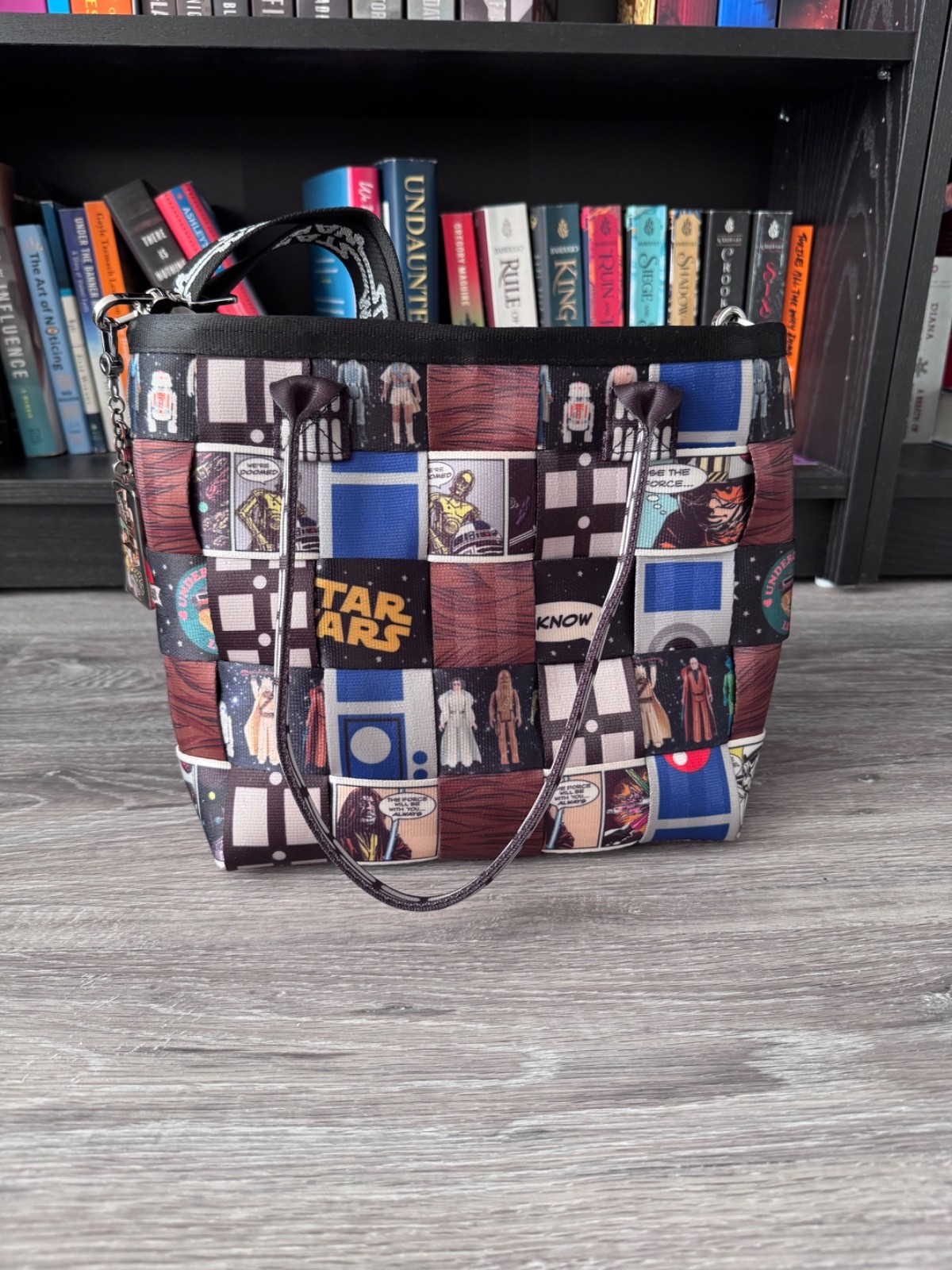 Harveys Seatbelt Star Wars Patchwork Crossbody Bag