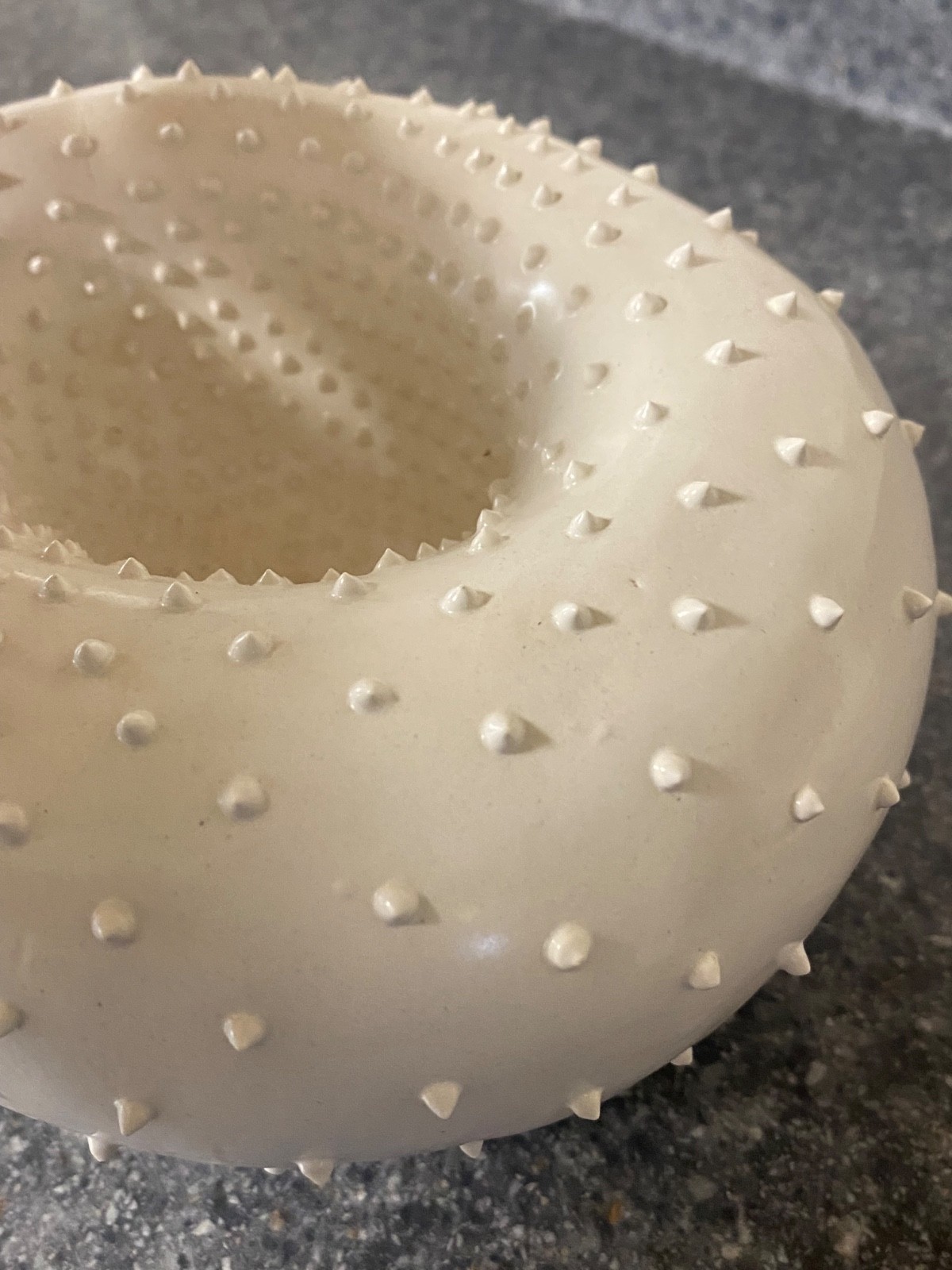 Dependence Earthenware White Ceramic Pottery by Amy Chase