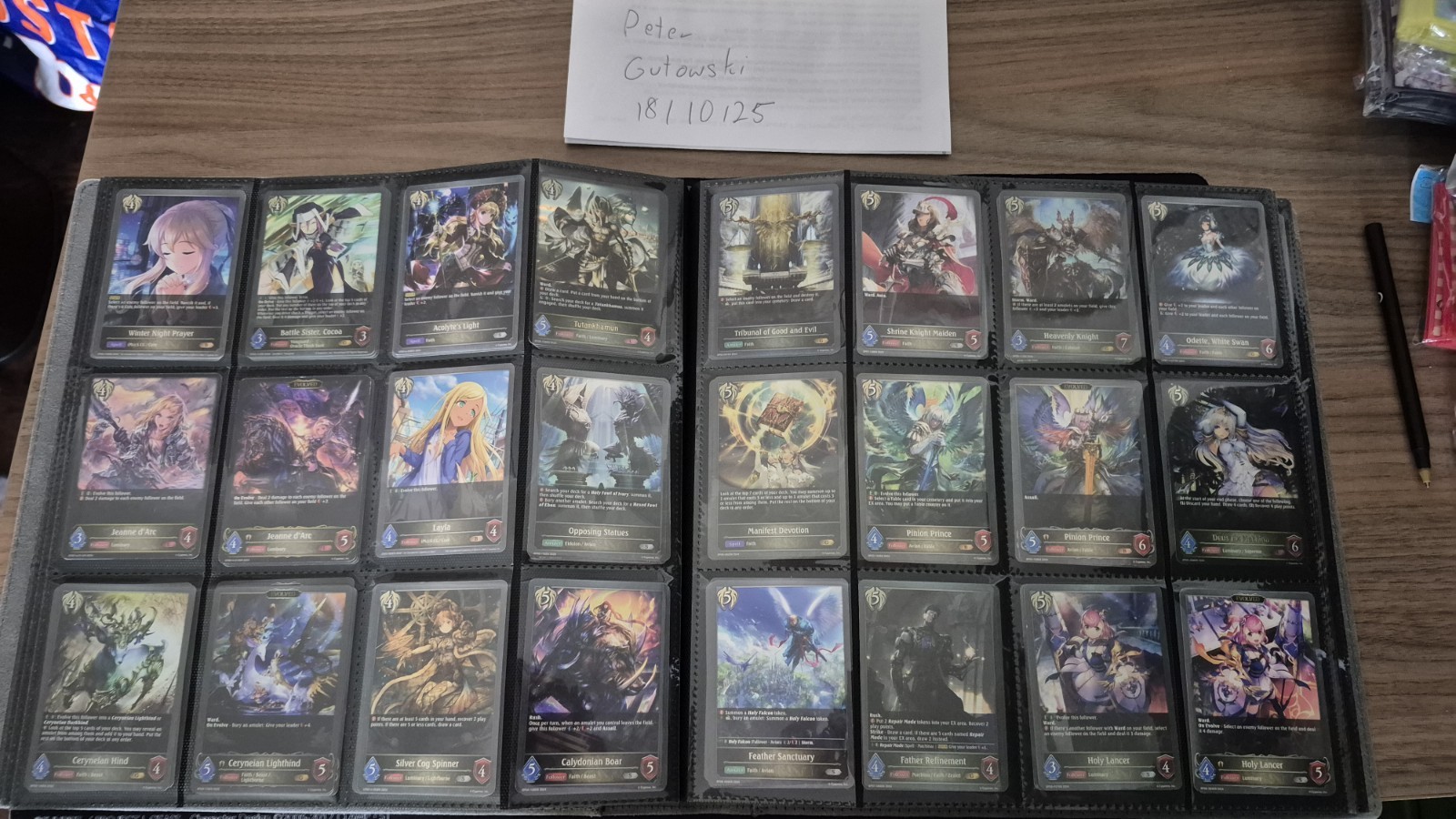 Shadowverse Evolve: Haven collection + Extras Full Sale Less Than 50% Big Orbit