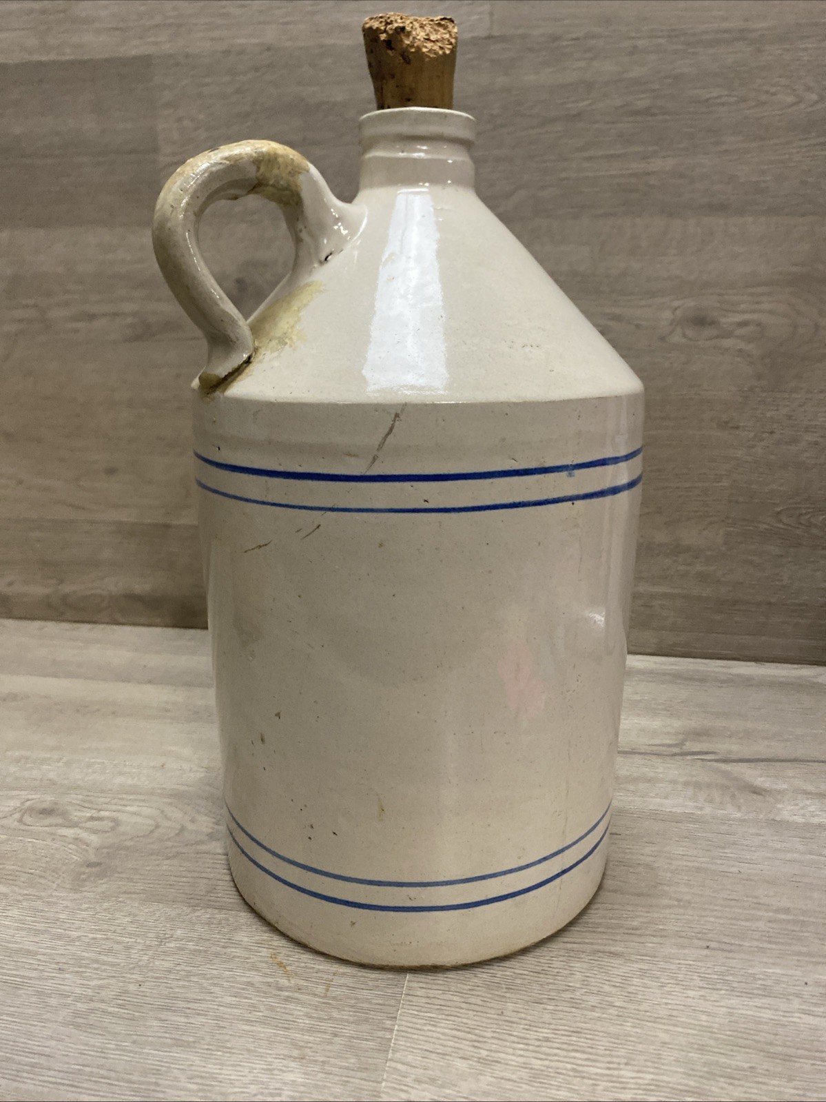 RARE RED WING LA WINE CO SPOKANE WA 1 GAL STONEWARE ADVERTISING JUG CROCK