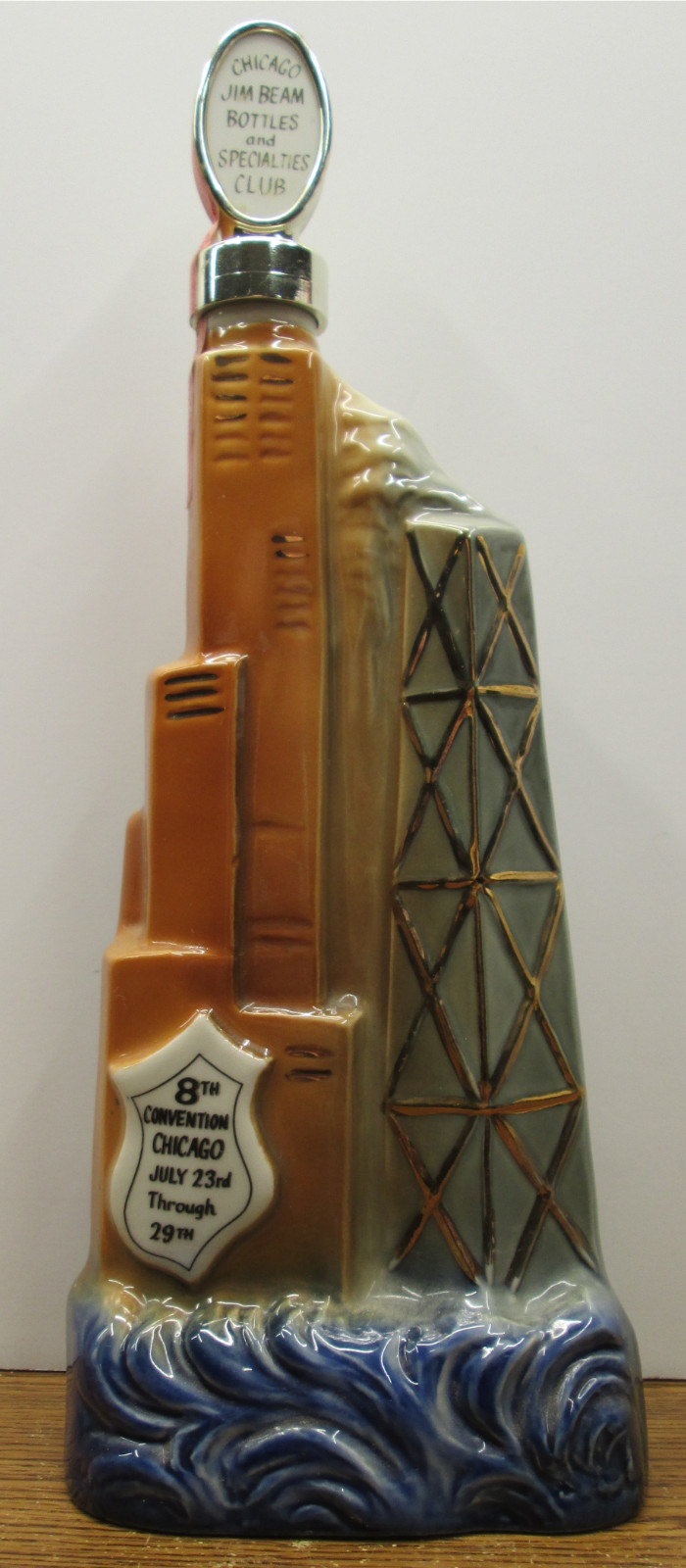 VTG Jim Beam 1978 Chicago IAJBBSC 8th Convention Decanter