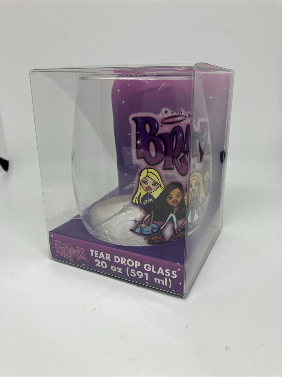 Bratz Tear Drop Glass 20 Oz (591 mL) New In Box