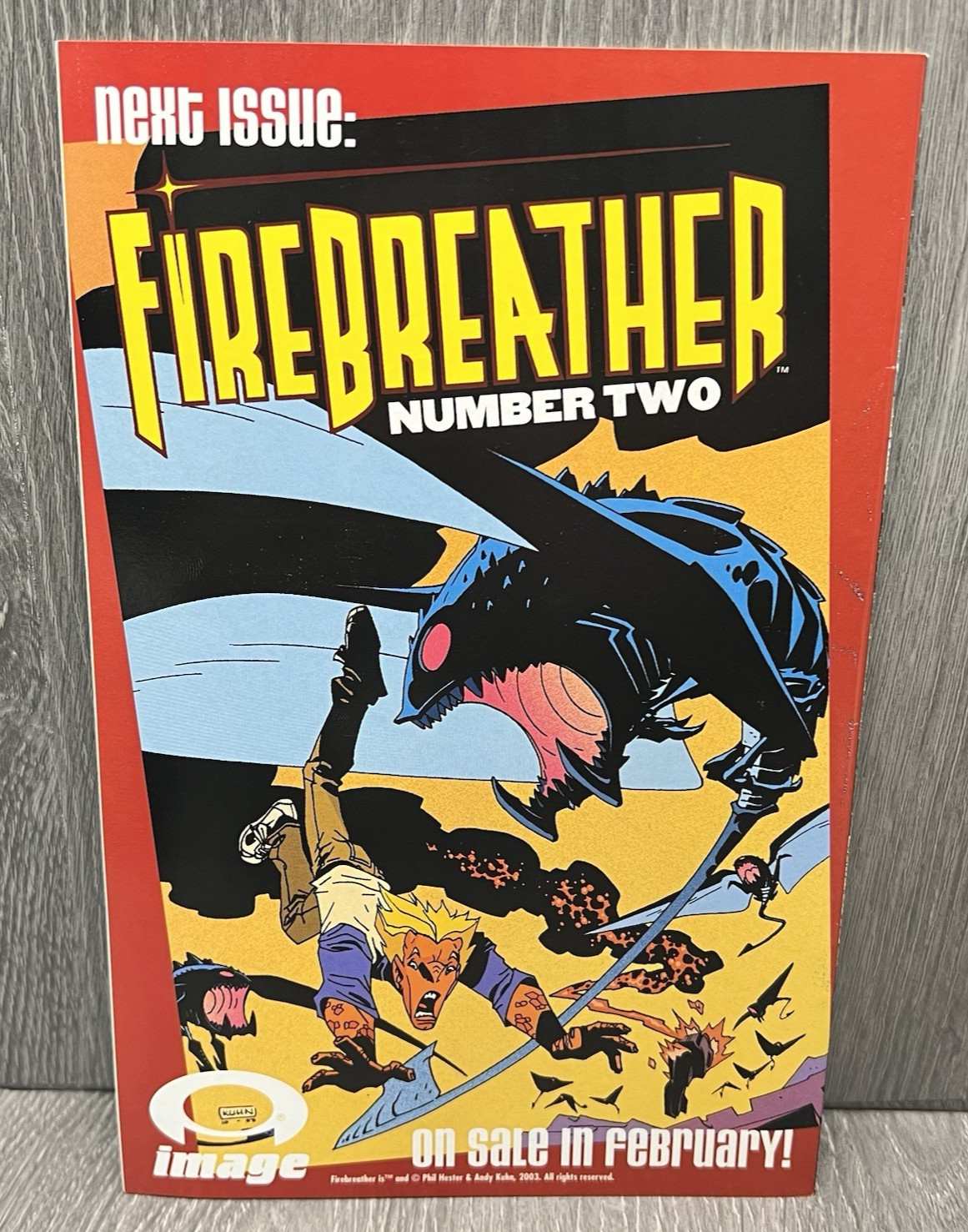 Firebreather #1 (2003) Image Comics – Phil Hester & Andy Kuhn – READ