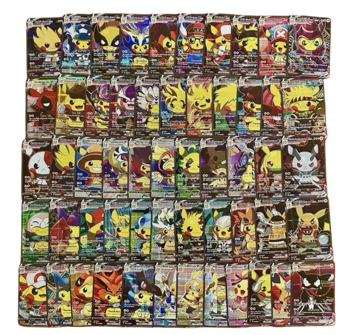 VCOS PIKACHU Cosplay Complete Set – 55 Cards Sealed – US SELLER