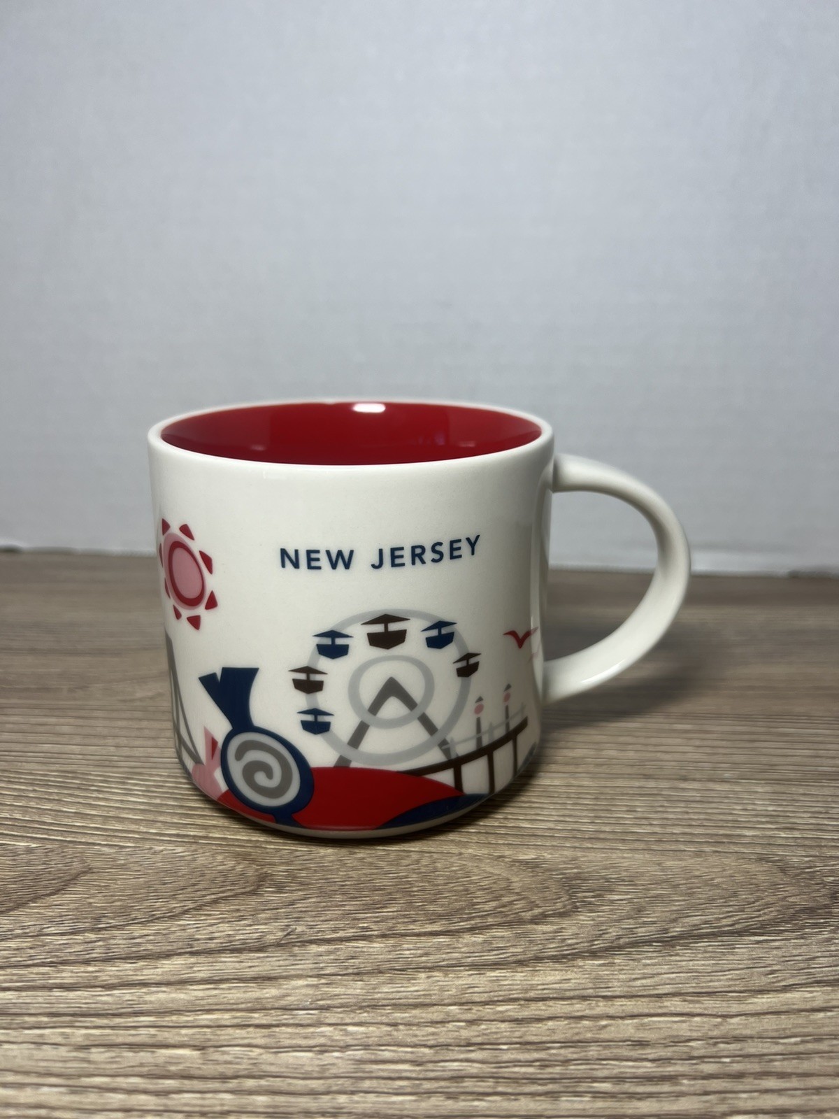 Starbucks New Jersey You Are Here Collection Coffee Mug 2016 14oz/414 ml 14 oz