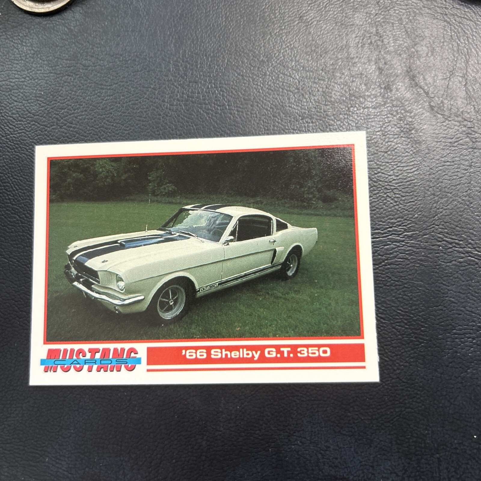 B201d Ford Mustang 1992 #50 White 1965 Shelby Gt 350