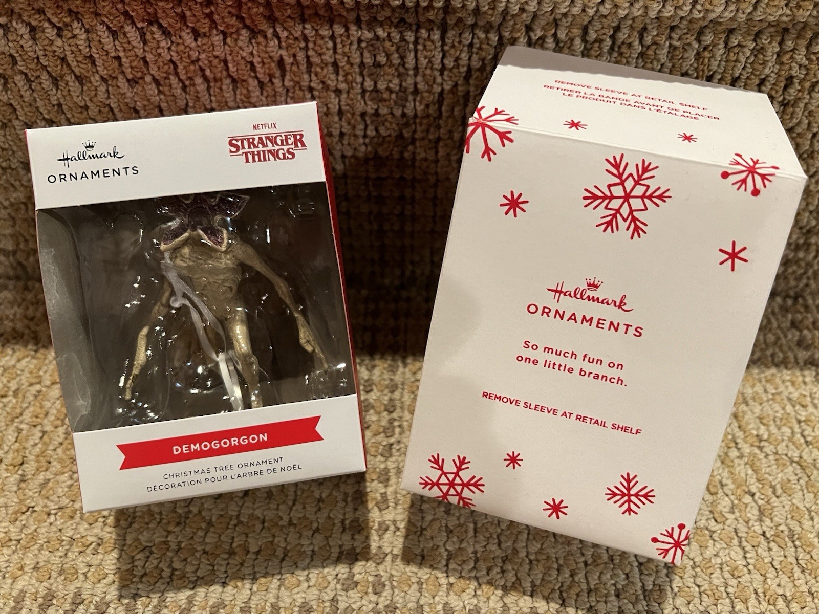 Hallmark Stranger Things DEMOGORGON Christmas Ornament