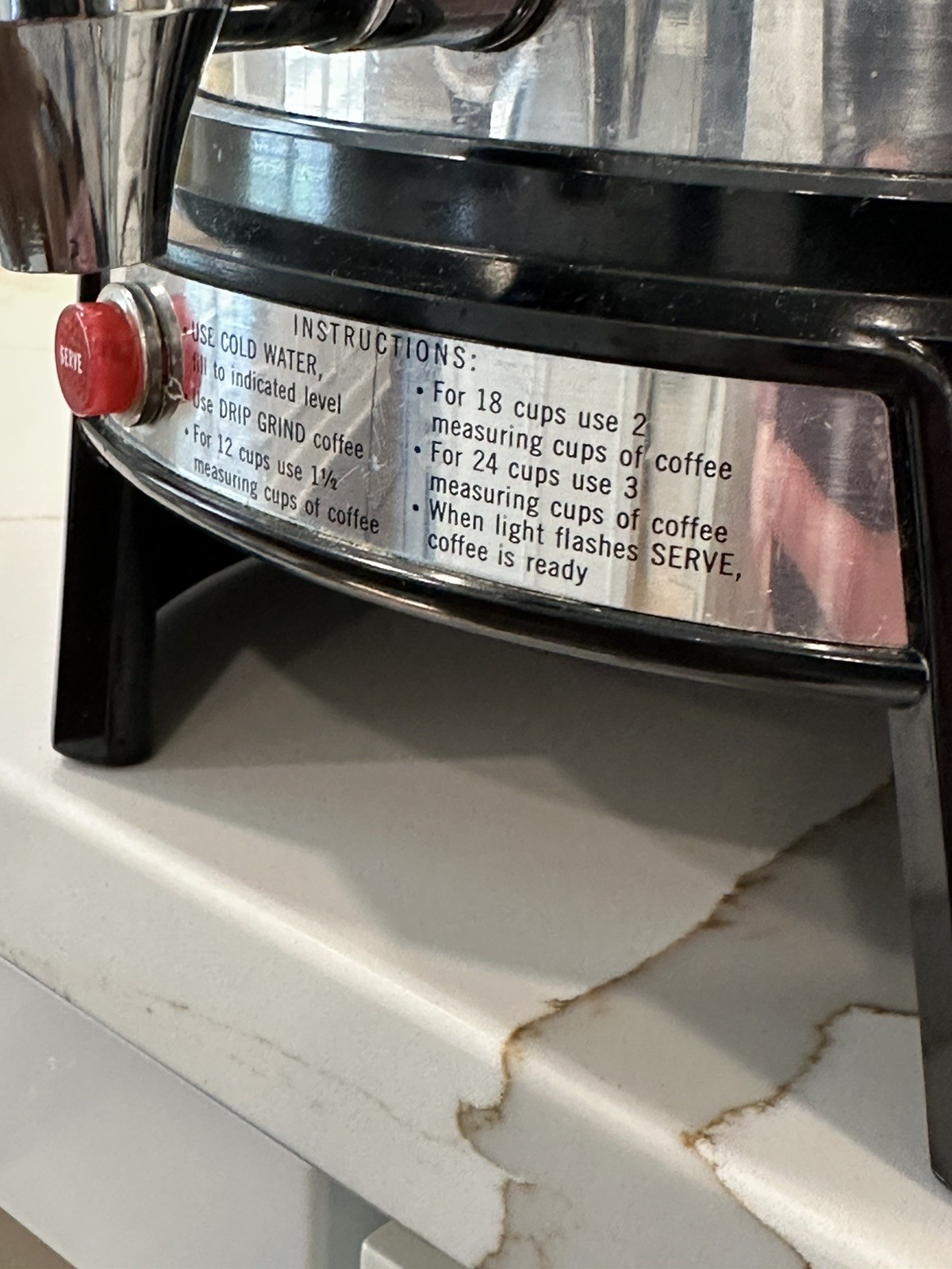 Vintage West Bend 24-Cup Stainless Steel Auto Percolator Coffee Maker w/ Spout