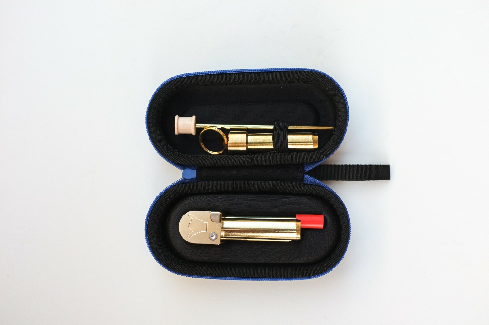 Shaka Brass Smoking Pipe All-in-One Improved Proto Full Accessories Gift Set