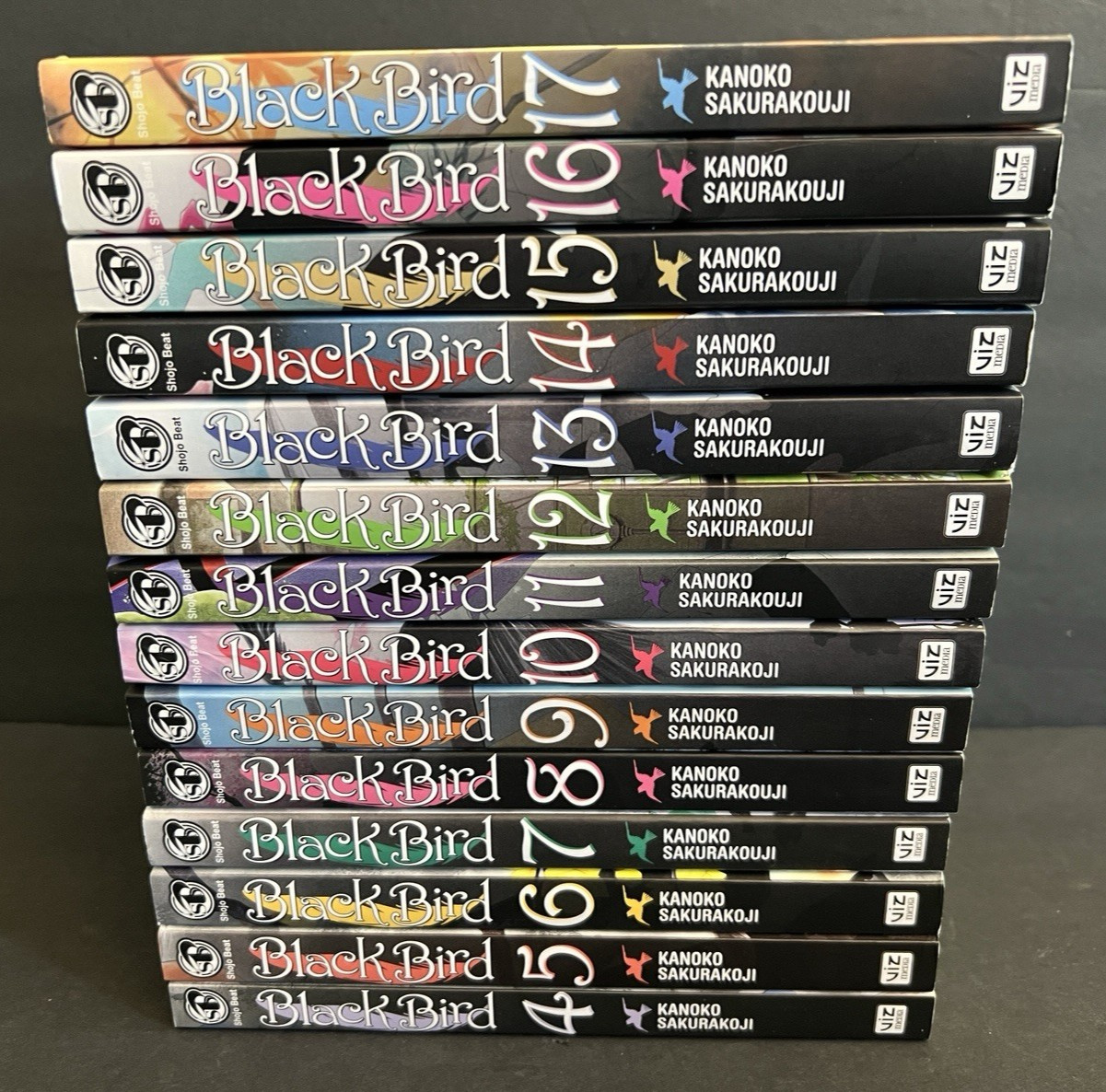 Black Bird Kanoko Sakurakoji Manga Books 4-17 Lot English Volume Set 5 6 7 8 9