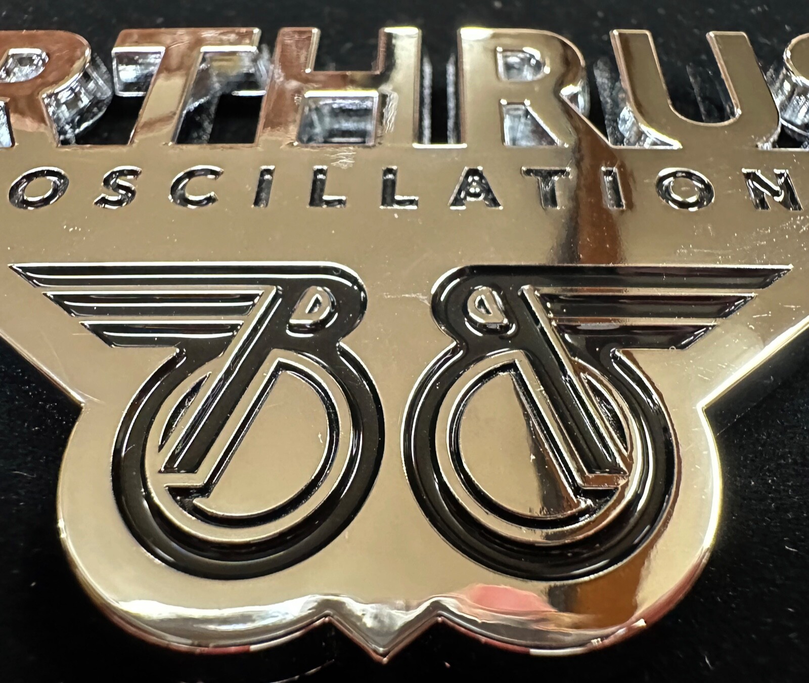 Buckaroo Banzai Oscillation Overthruster Car Auto Emblem ** Perfect Gift **