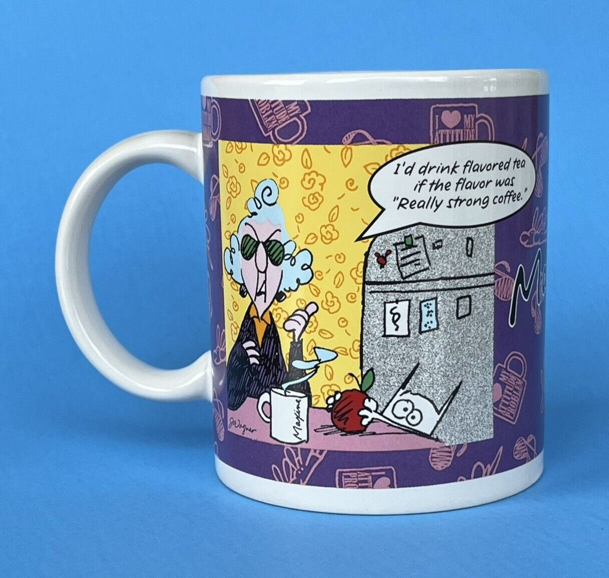 Hallmark Maxine I’d Drink Flavored Tea If It Tasted Like Coffee Cup Mug 31808