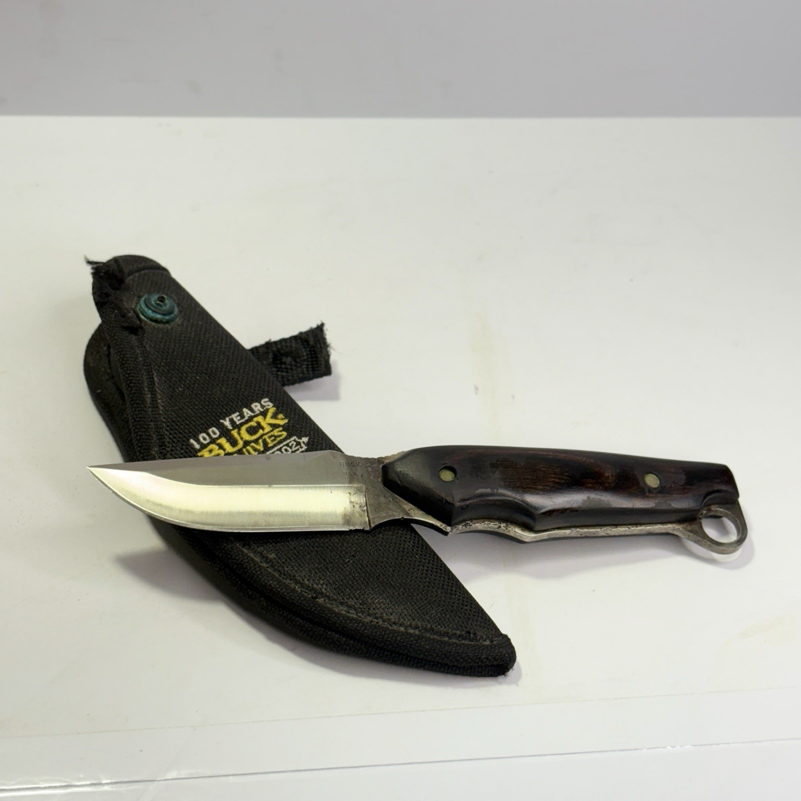 Buck Knives 403 Big Sky Fixed Blade Hunting Knife Limited Edition Discontinued