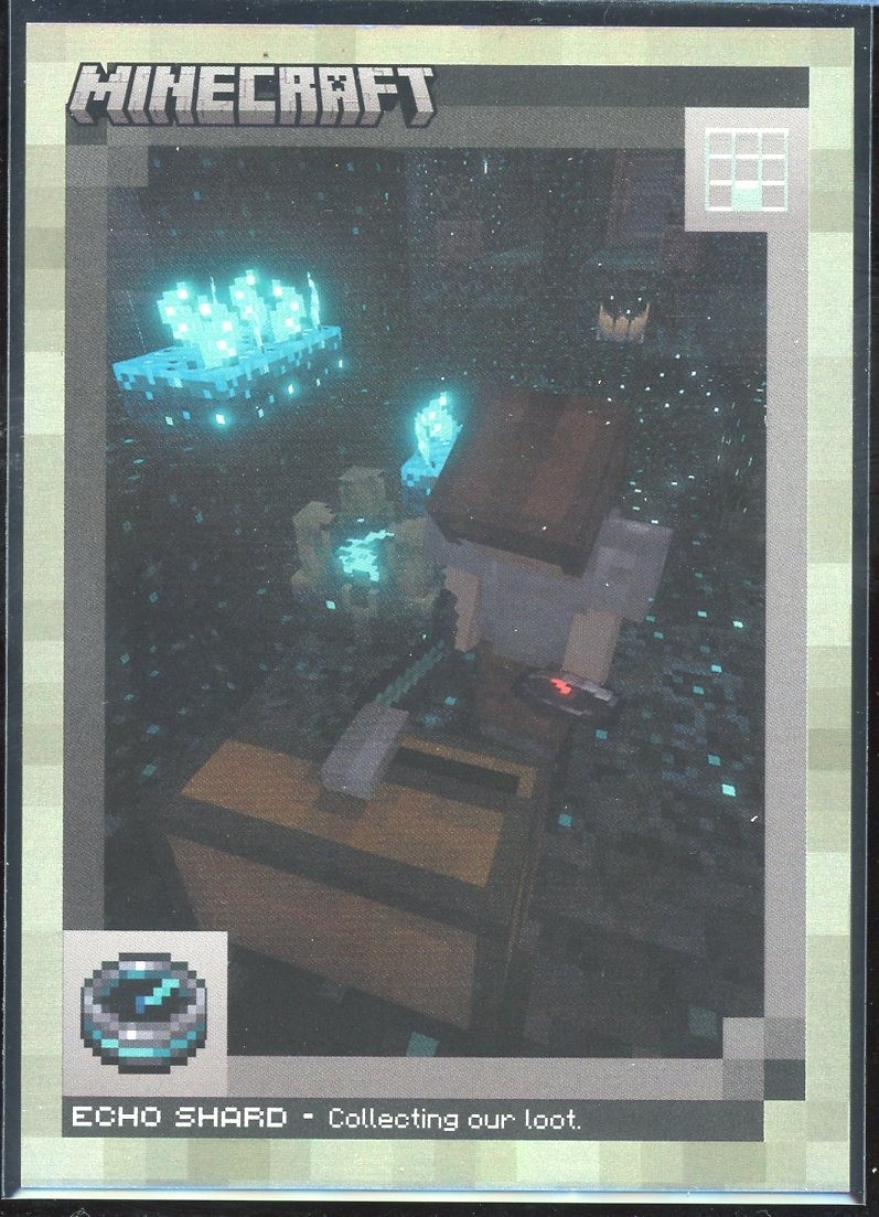 2024 Panini Minecraft Echo Shard Crafting Chronicles #152 Rainbow /475