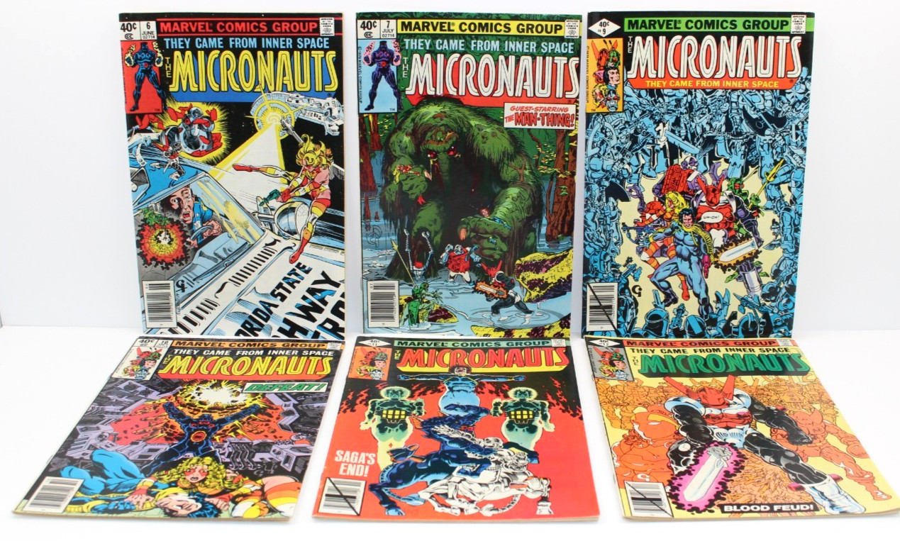 Marvel Comics (48) Micronauts space #1-2 Annual, 2-7,9-45,53 & 55 VG Condition