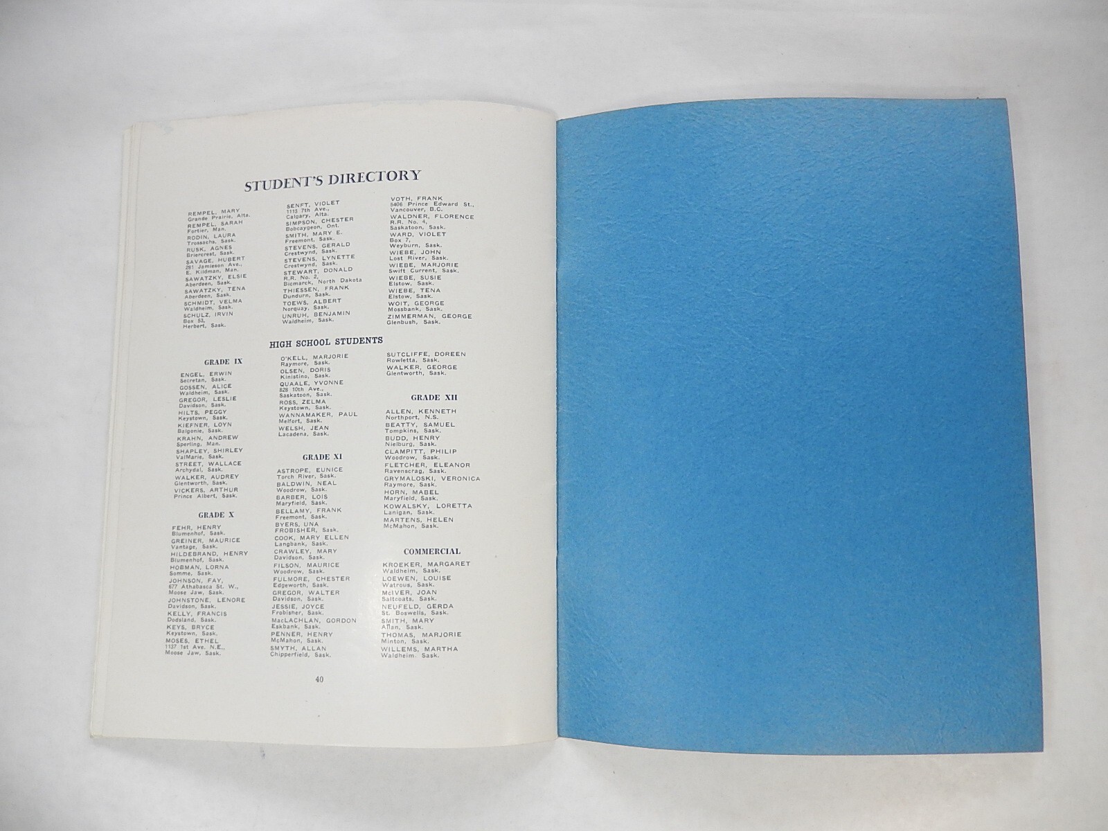 Yearbook, Briercrest Bible Institute, Caronport, SK, Canada, 1947, The Optic