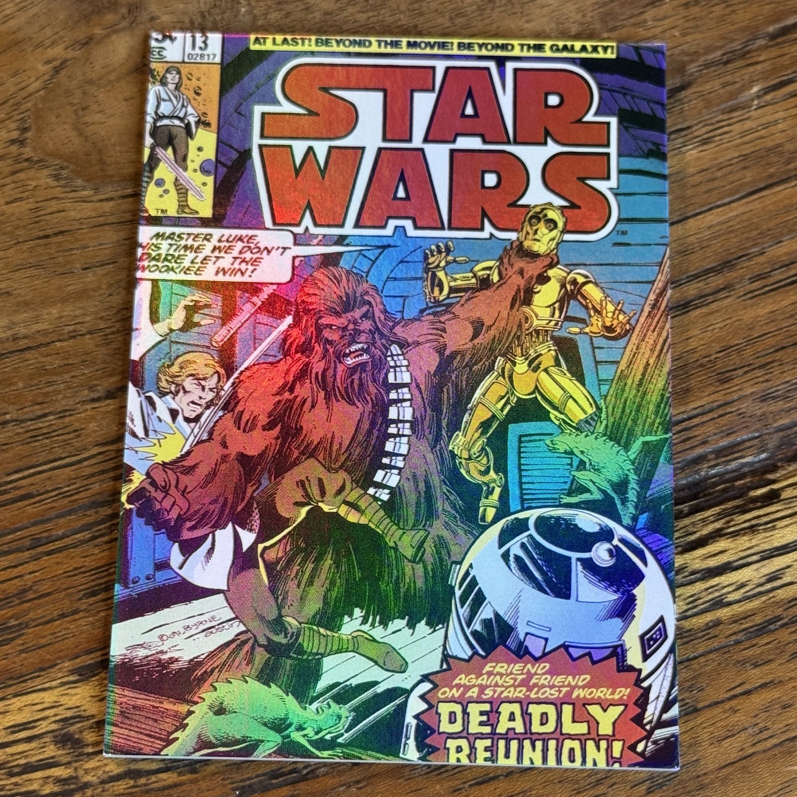 2024 Topps Star Wars Masterwork COMIC COVER RAINBOW FOIL 267/299 1978 #13 #MC-5