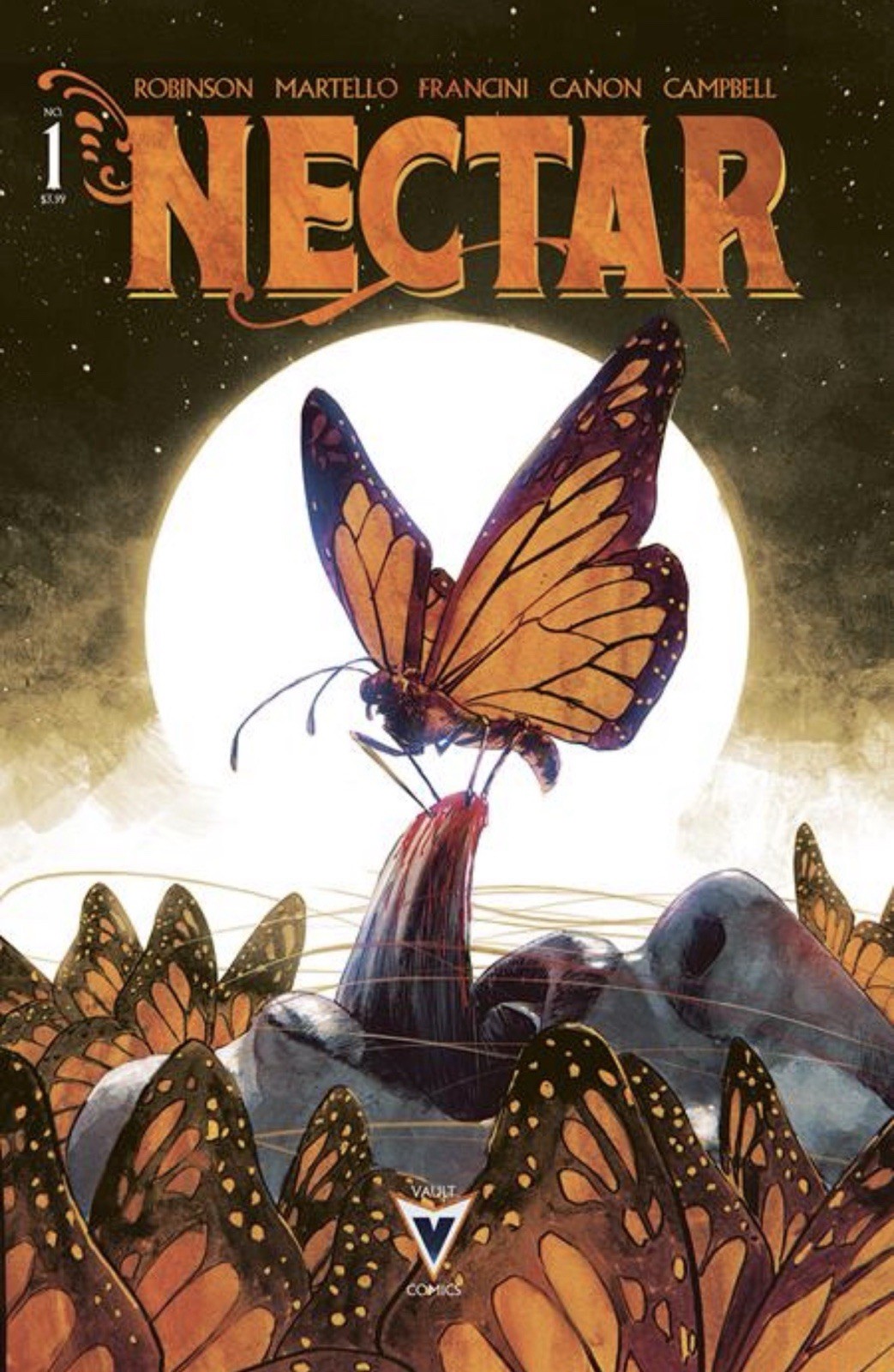 🔥 NECTAR #1 SECOND PRINTING CHRIS SHEHAN Cvr A