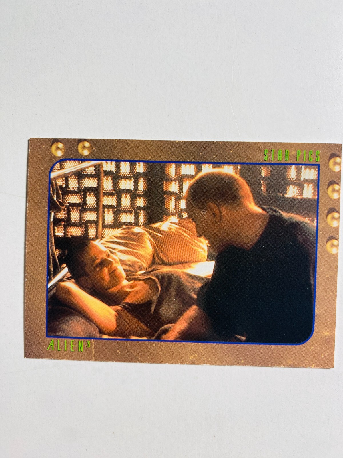 1992 STAR PICS; ALIEN 3 #15 DATALOG; 0:1000HRS, DAY 2 NM-MT CARD