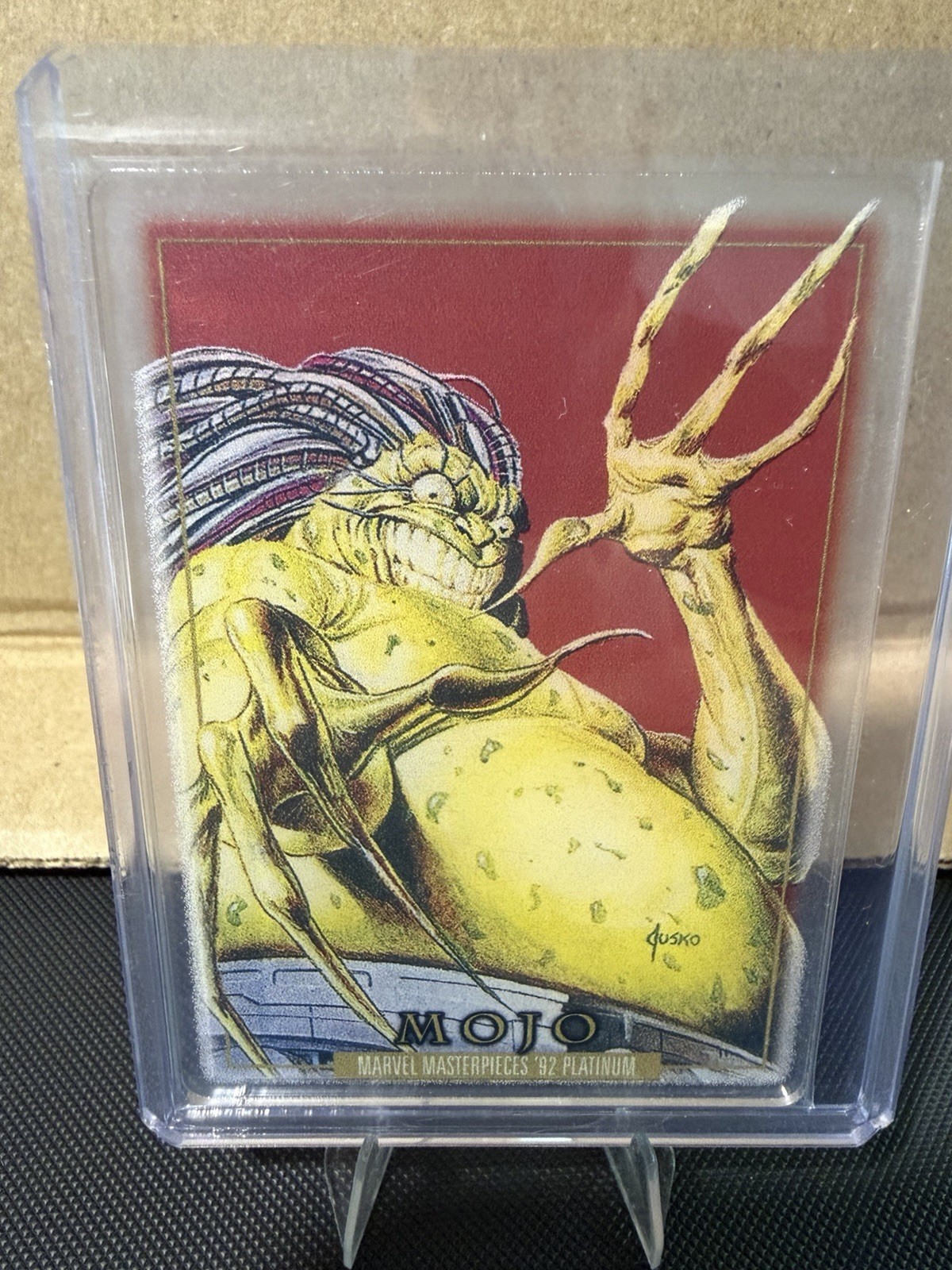 Marvel Masterpieces 92 Mojo Plexi! Excellent Condition NM!