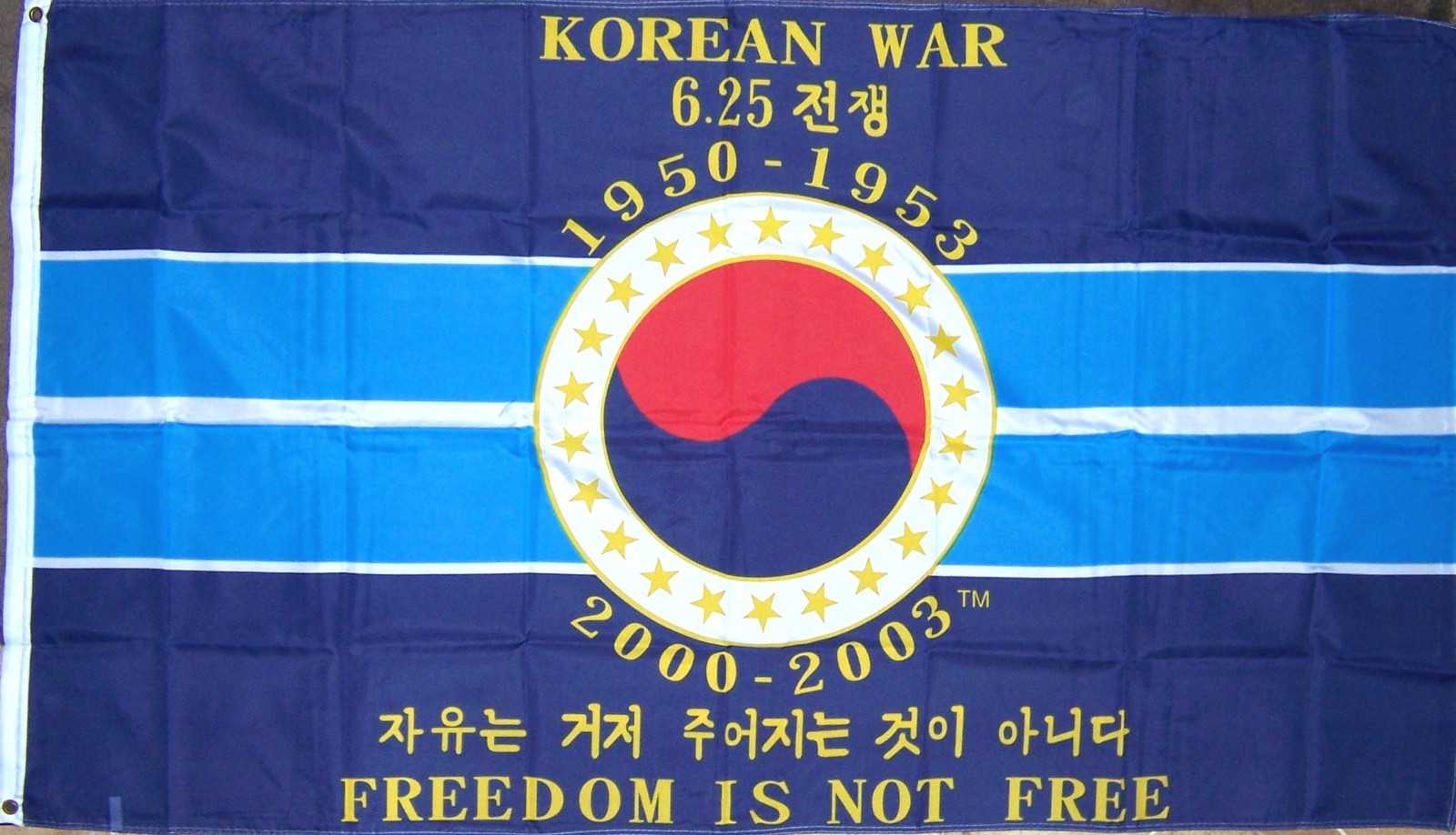 KOREAN WAR MEMORIAL MILITARY FLAG NEW 3X5ft better quality usa seller