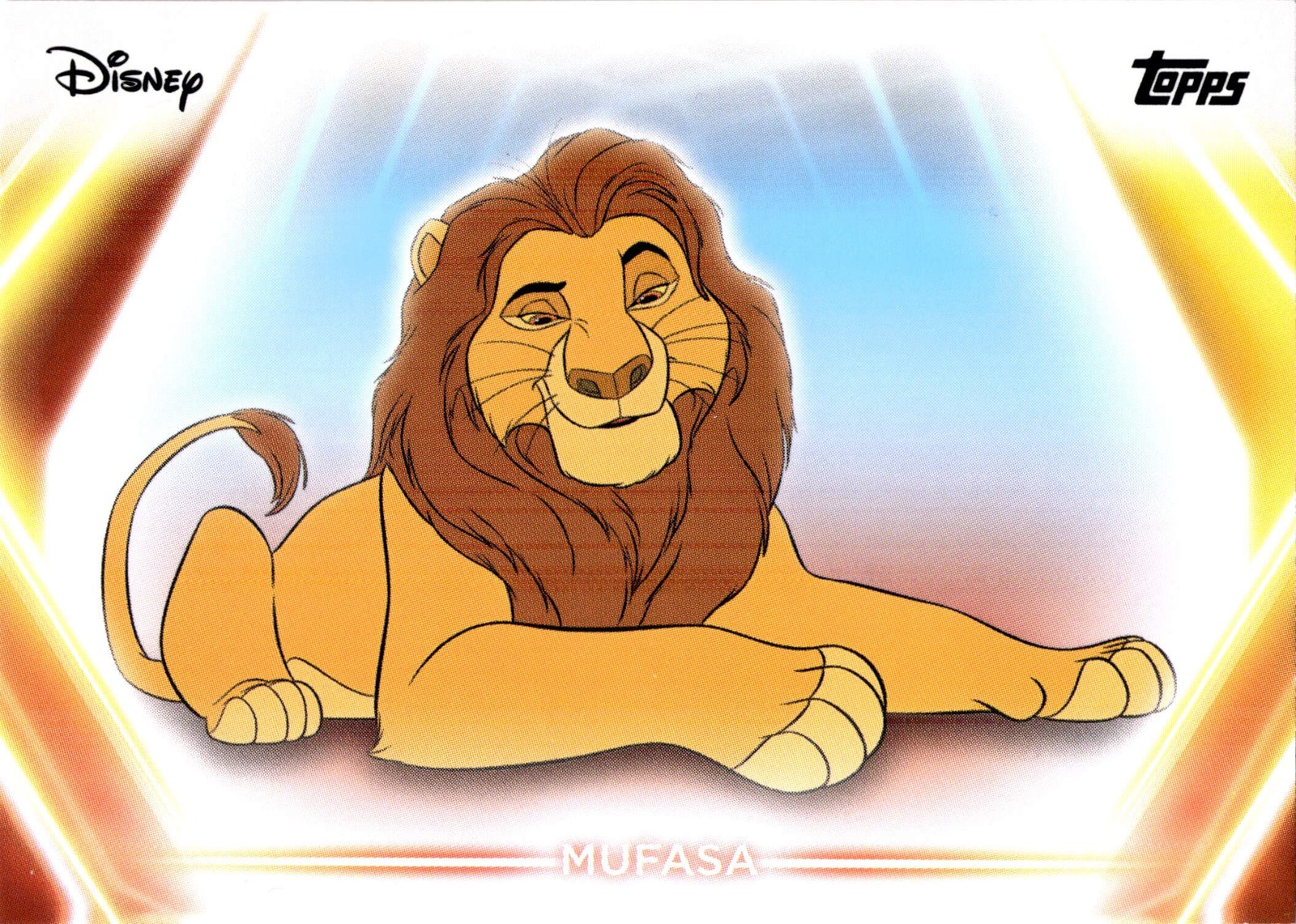 2026 Topps Disney Neon Mufasa #40 The Lion King