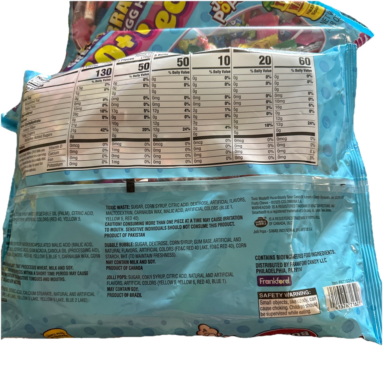 Variety Candy Pack – 2 LB Assorted Party Mix – Individually Wrapped Bulk 2