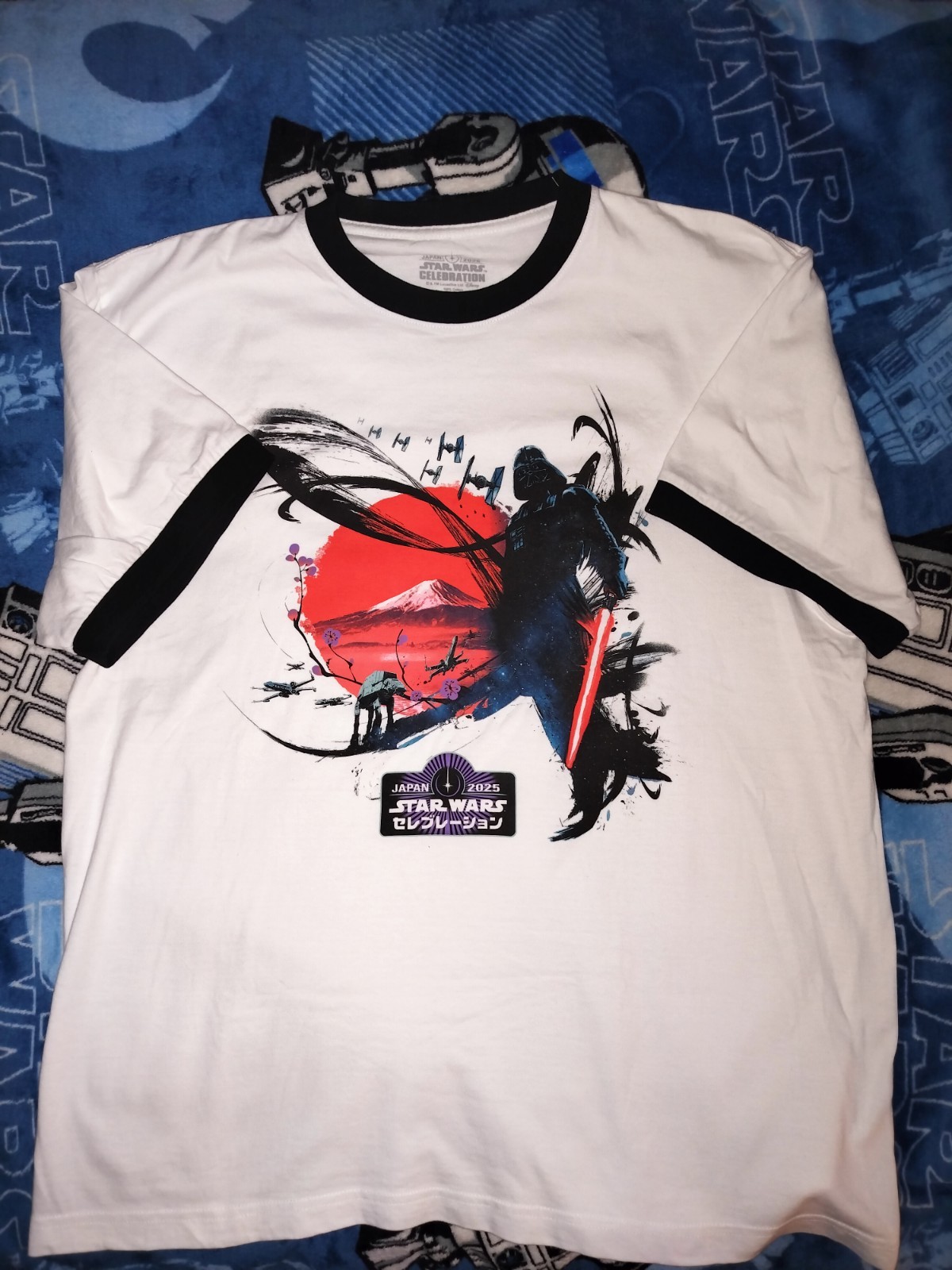 Star Wars Celebration 2025 Japan Darth Vader Graphic T-Shirt -Official RARE!!