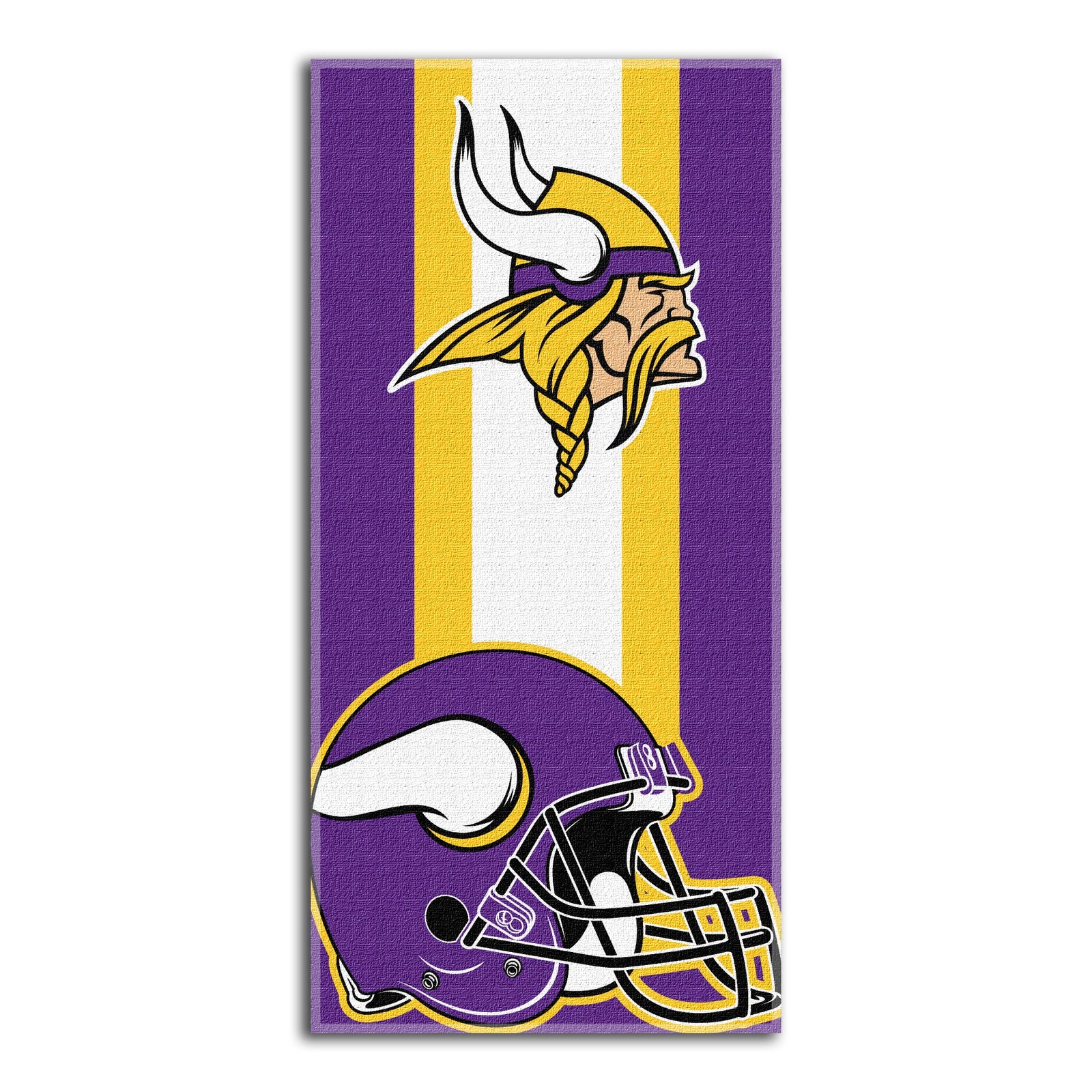 Northwest Nfl Minnesota Vikings Unisex-Adult Beach Towel 30 X 60 Zone Read 720