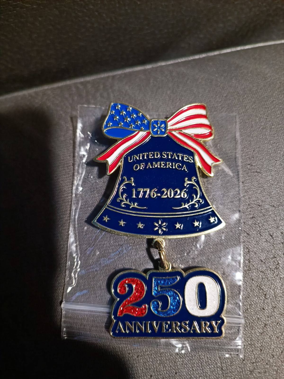 Walmart Employee Associates United States Of America 250th Anniversary Pin New