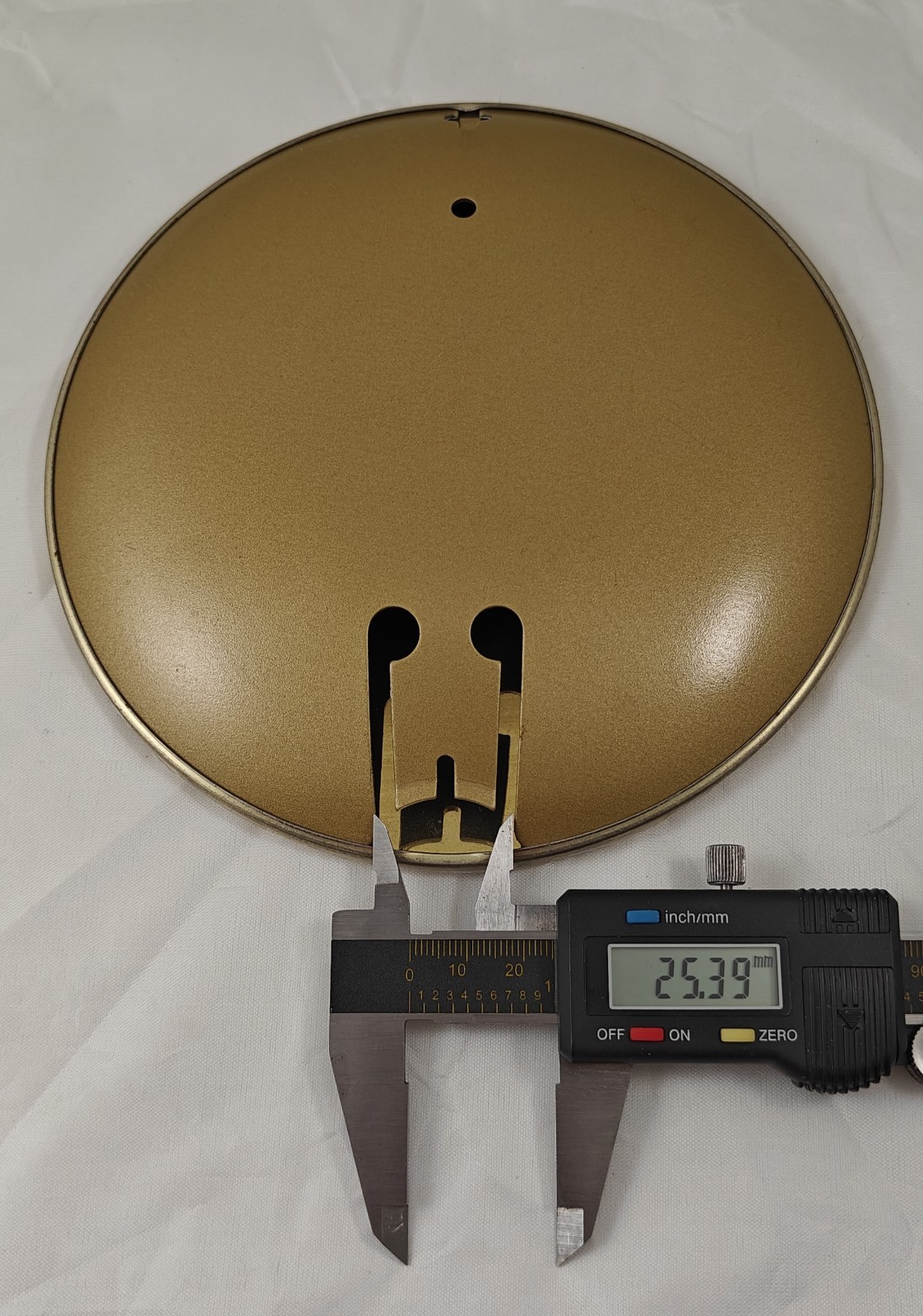 NEW Clock Pendulum Bob 165mm Accepts 25mm Wooden Rod (For Mechanical Movements )