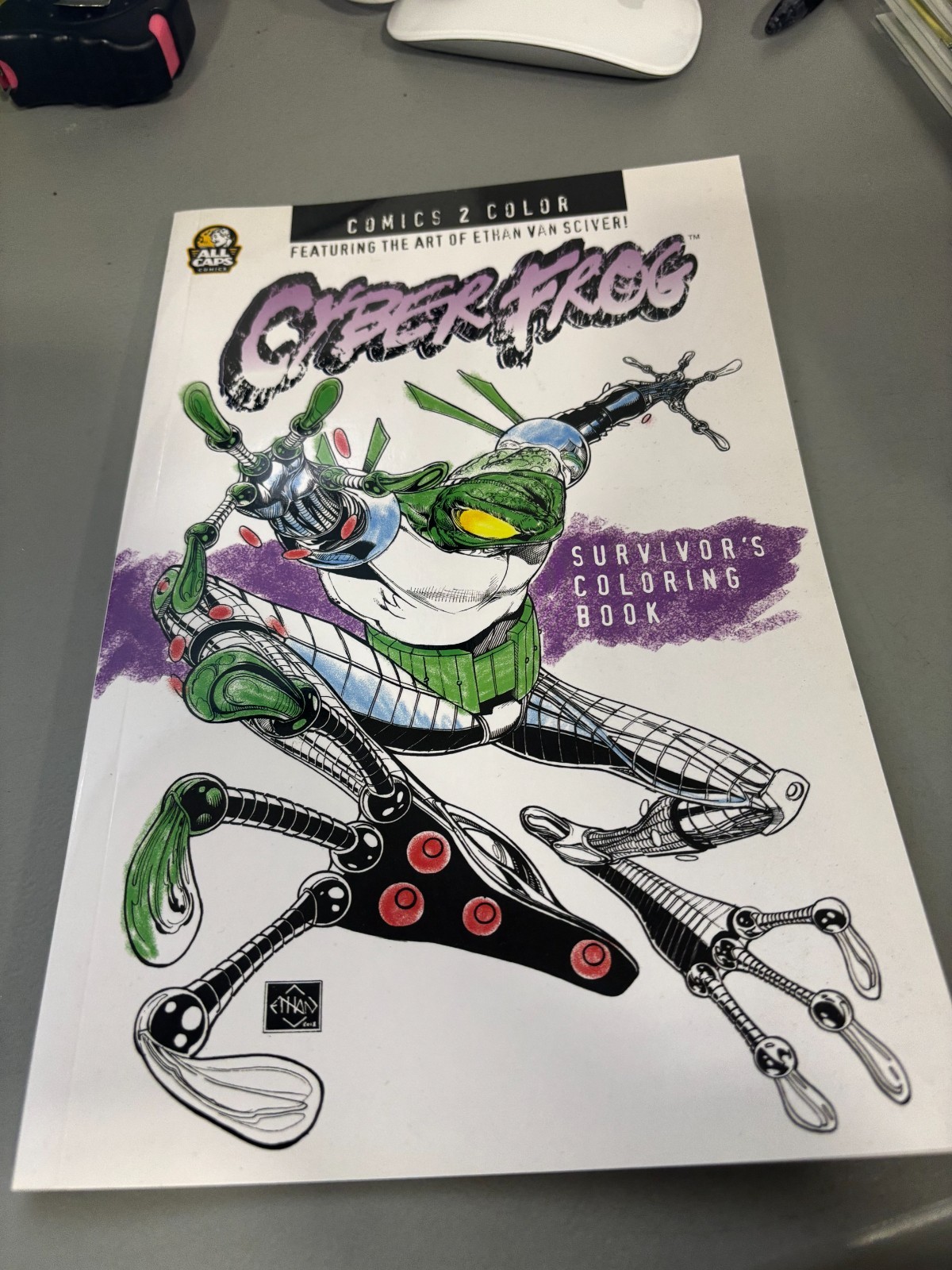 CYBERFROG “Survivor’s Coloring Book”