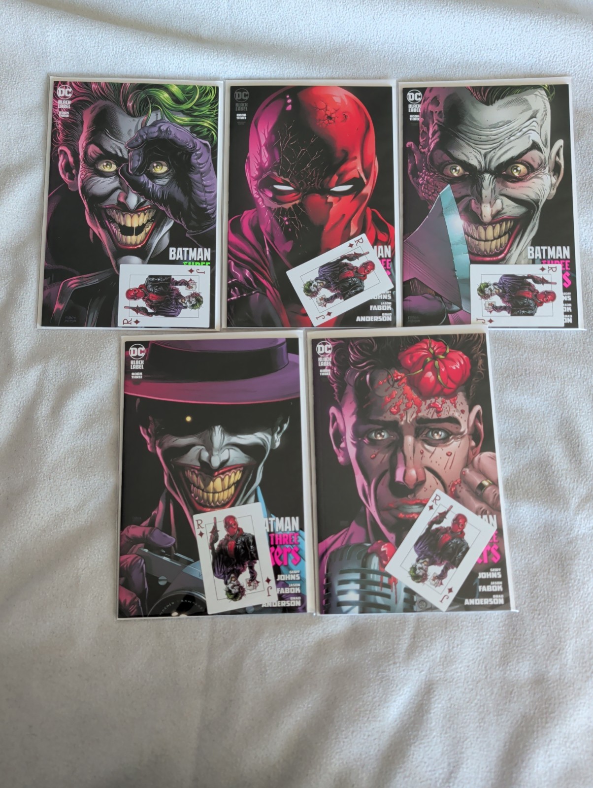 BATMAN Three 3 JOKERS AND VARIANTS